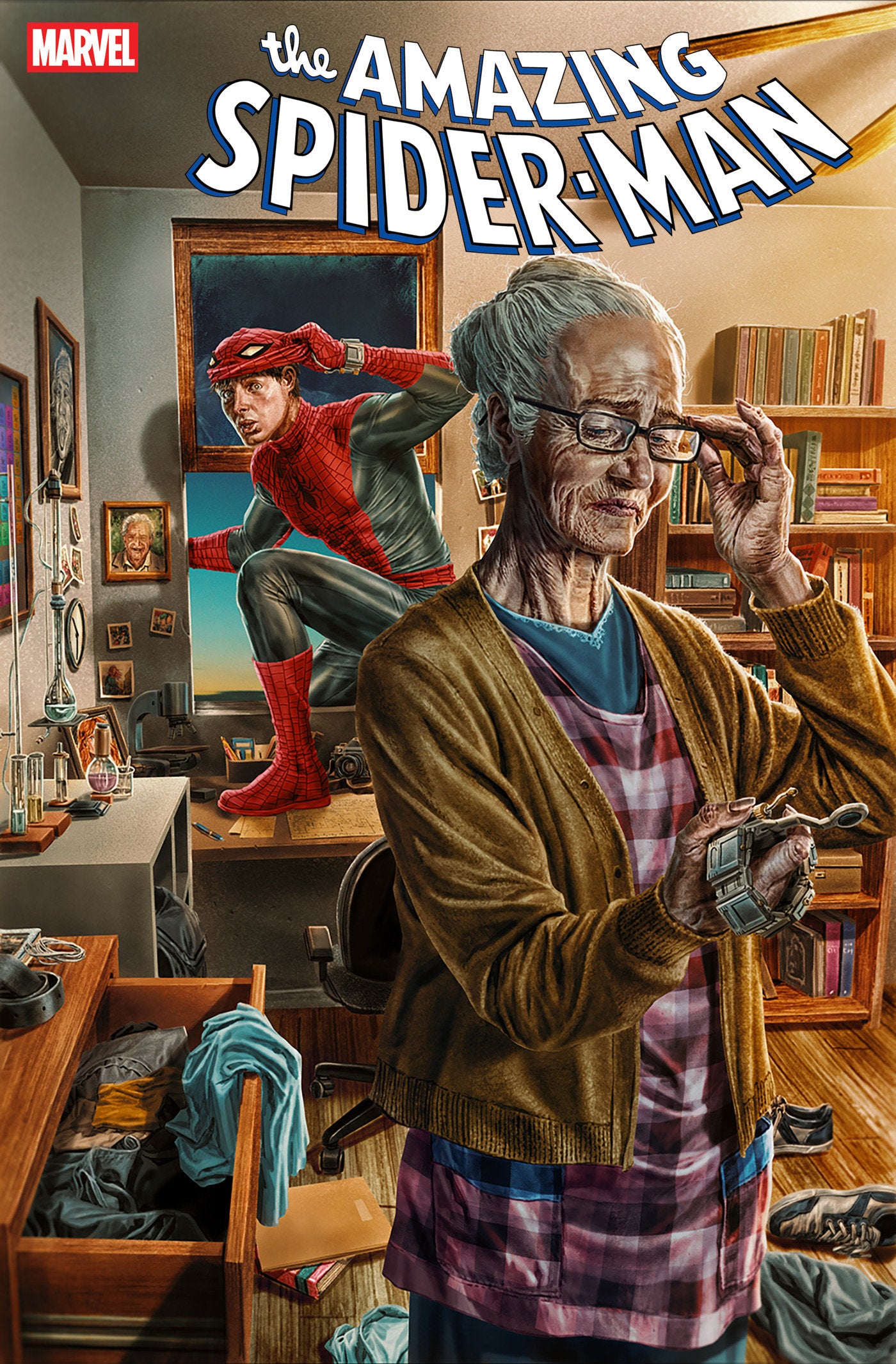 Amazing Spider-Man #35 Lee Bermejo Amazing Visions Variant | Game Master's Emporium (The New GME)