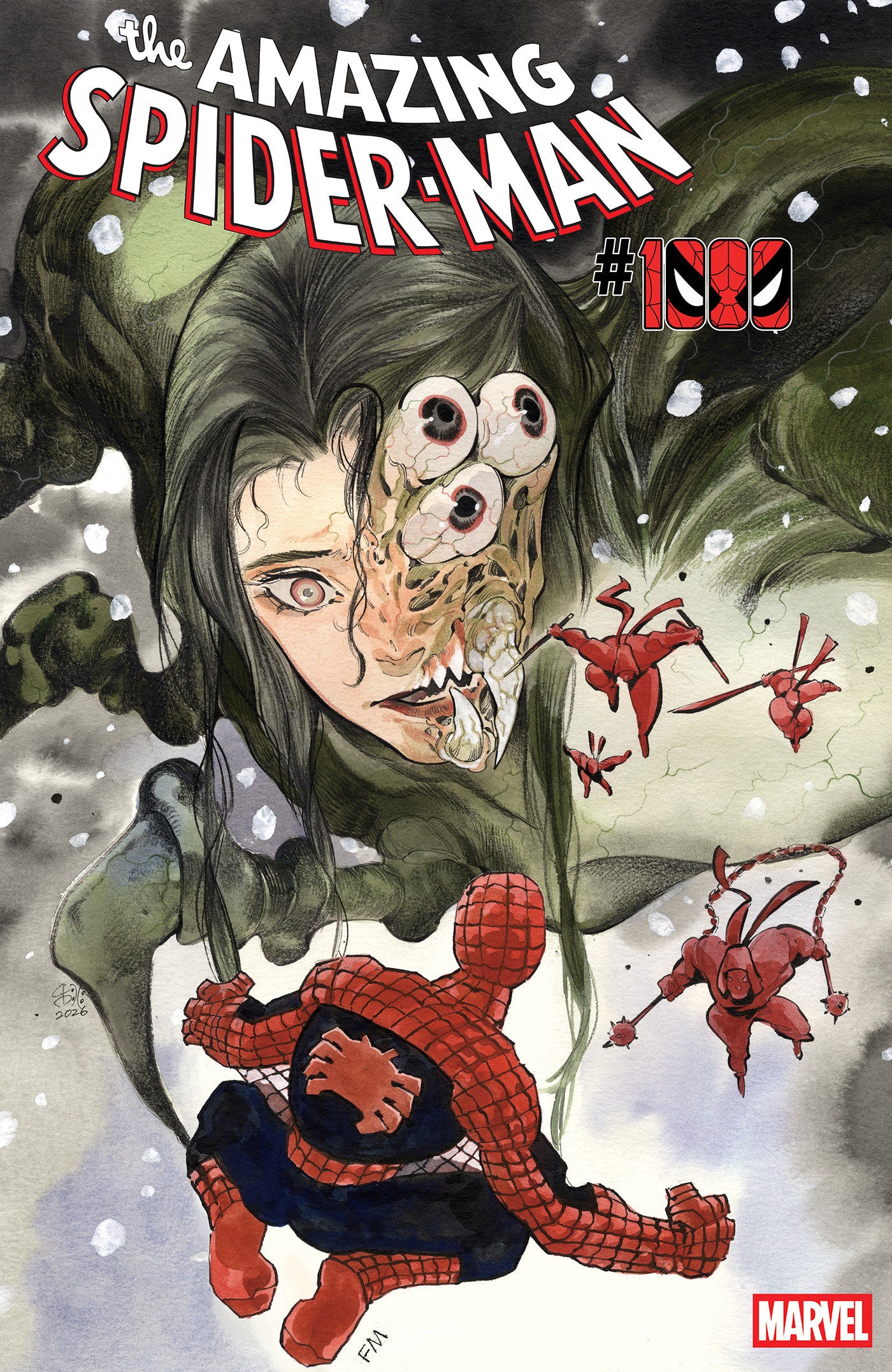 Amazing Spider-Man #1000 Peach Momoko & Frank Miller Variant | Game Master's Emporium (The New GME)