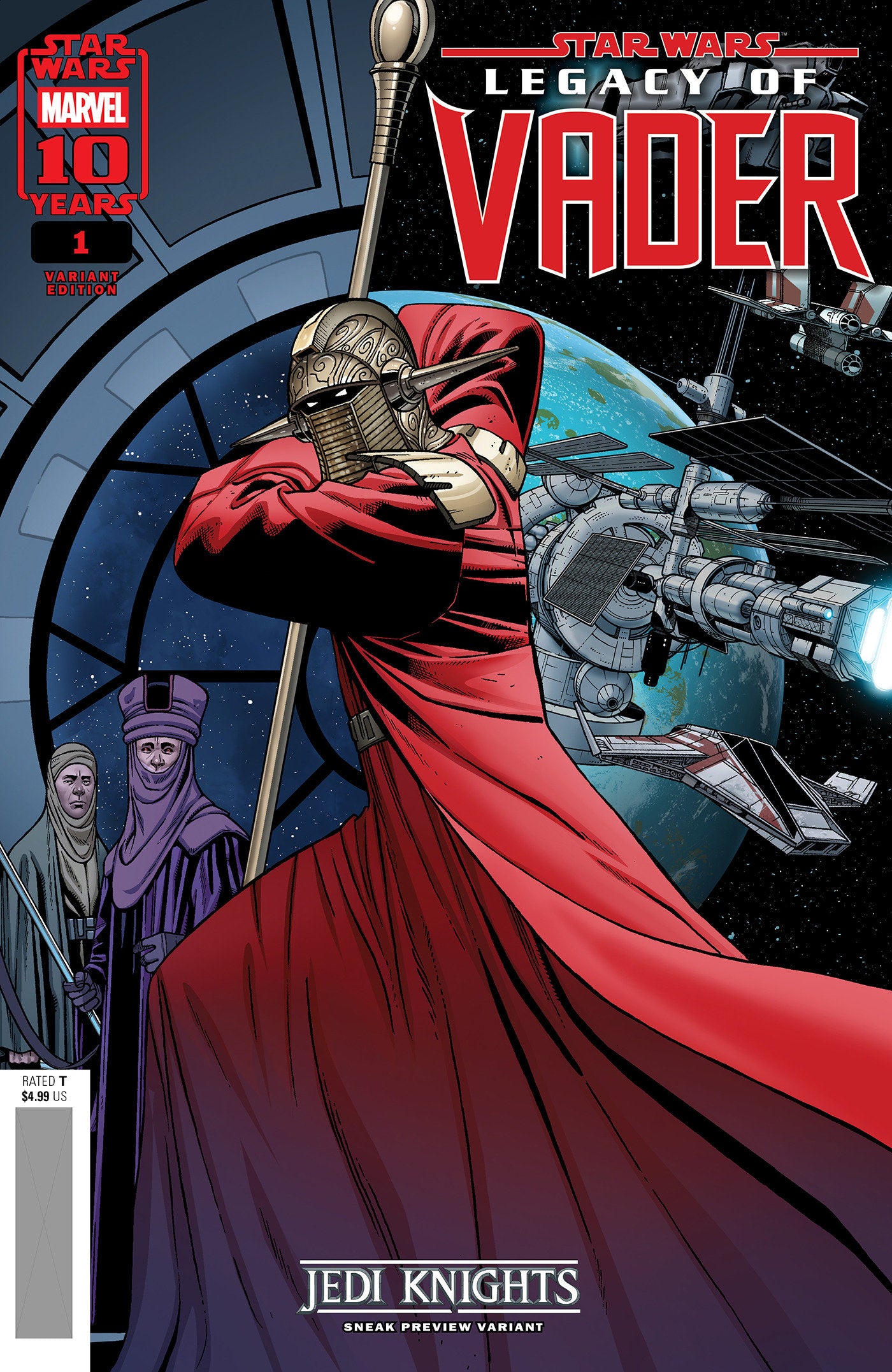 Star Wars: Legacy Of Vader #1 Ramon Rosanas Jedi Knights Sneak Preview Variant | Game Master's Emporium (The New GME)