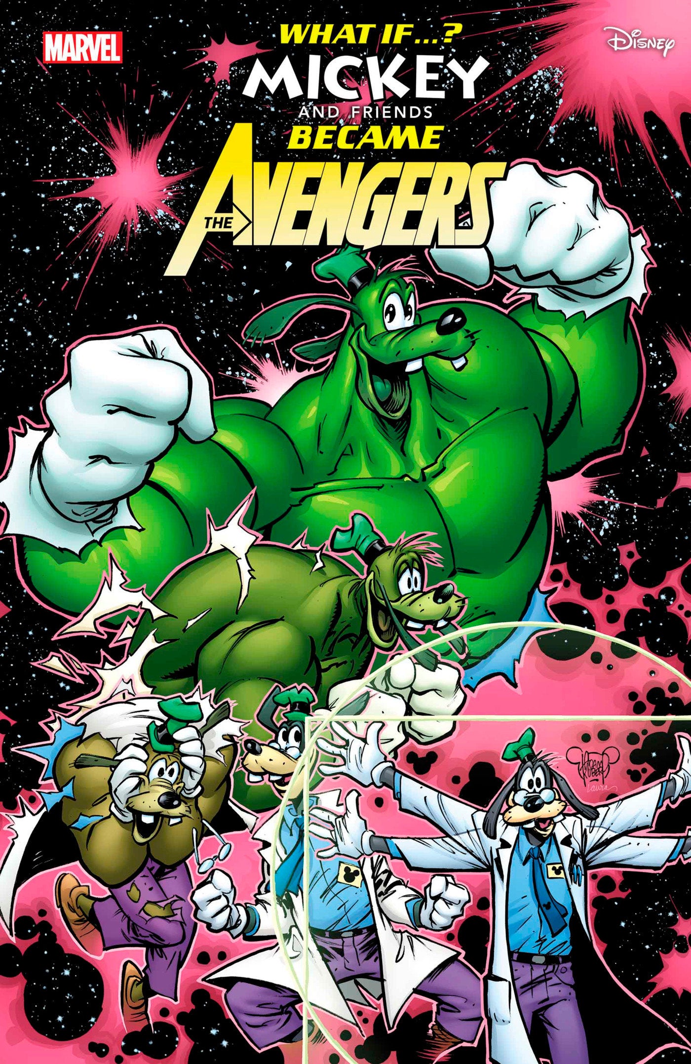 Marvel & Disney: What If...? Mickey & Friends Became The Avengers #1 Adam Kubert  Variant | Game Master's Emporium (The New GME)