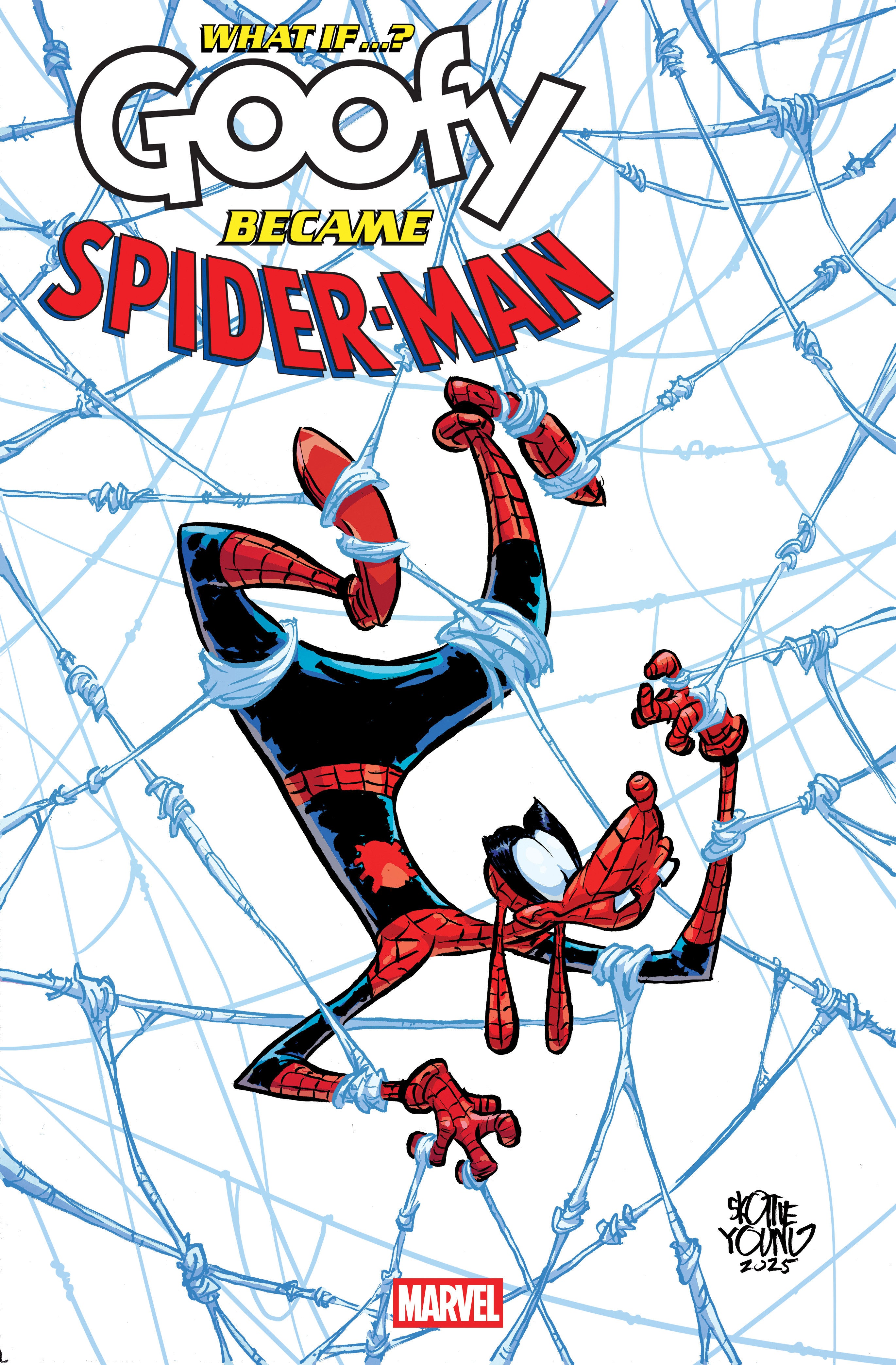Marvel & Disney: What If...? Goofy Became Spider-Man #1 Skottie Young Variant | Game Master's Emporium (The New GME)