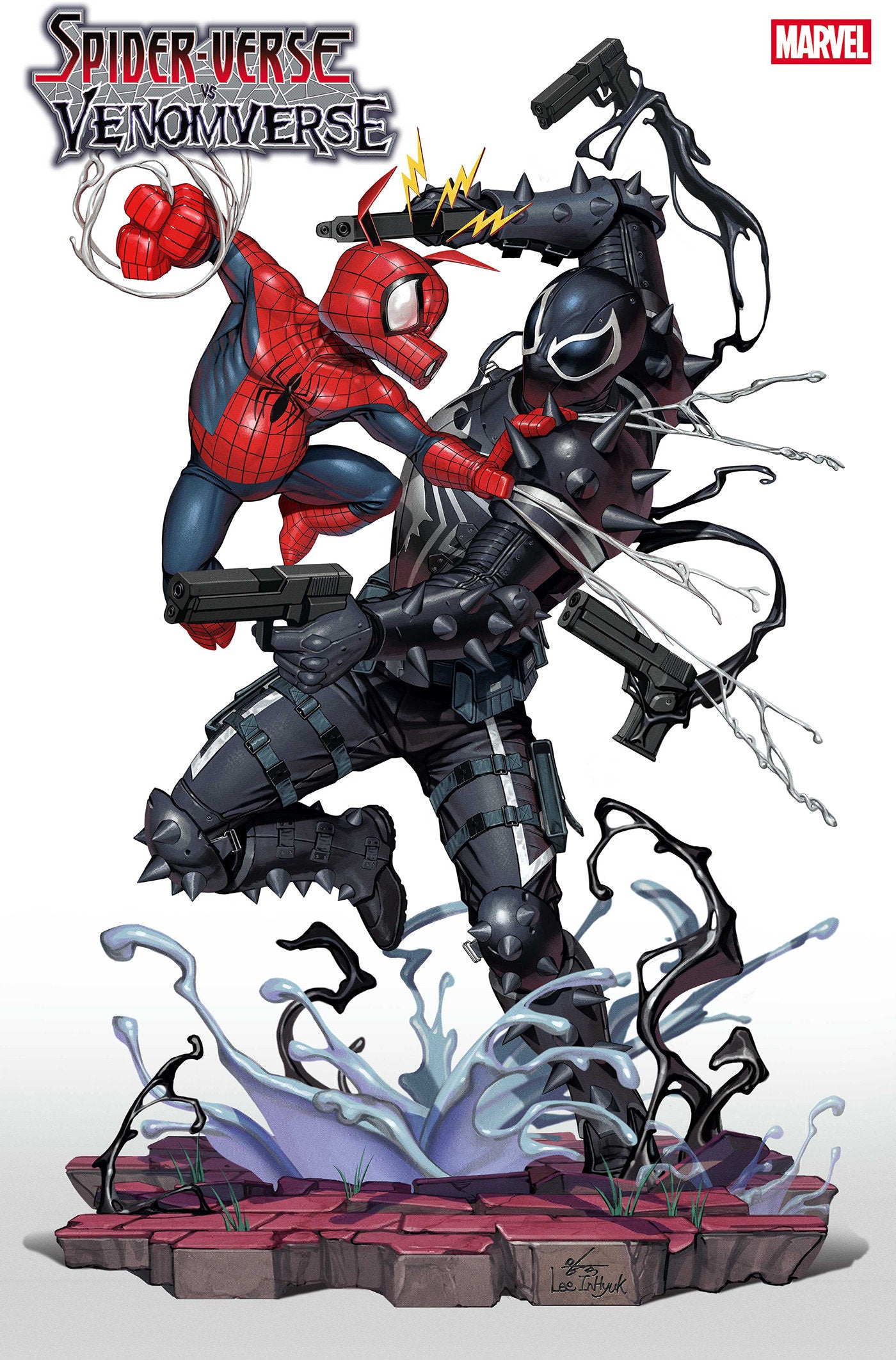 Spider-Verse vs. Venomverse #3 Inhyuk Lee Variant | Game Master's Emporium (The New GME)