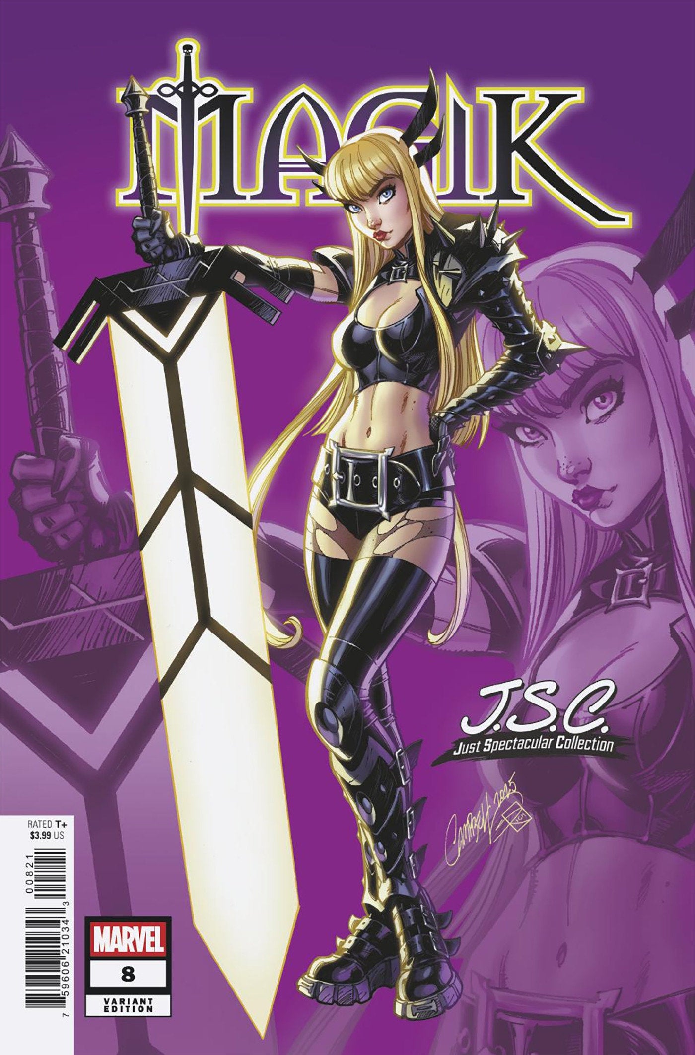 Magik #8 J. Scott Campbell Just Spectacular Collection Variant | Game Master's Emporium (The New GME)
