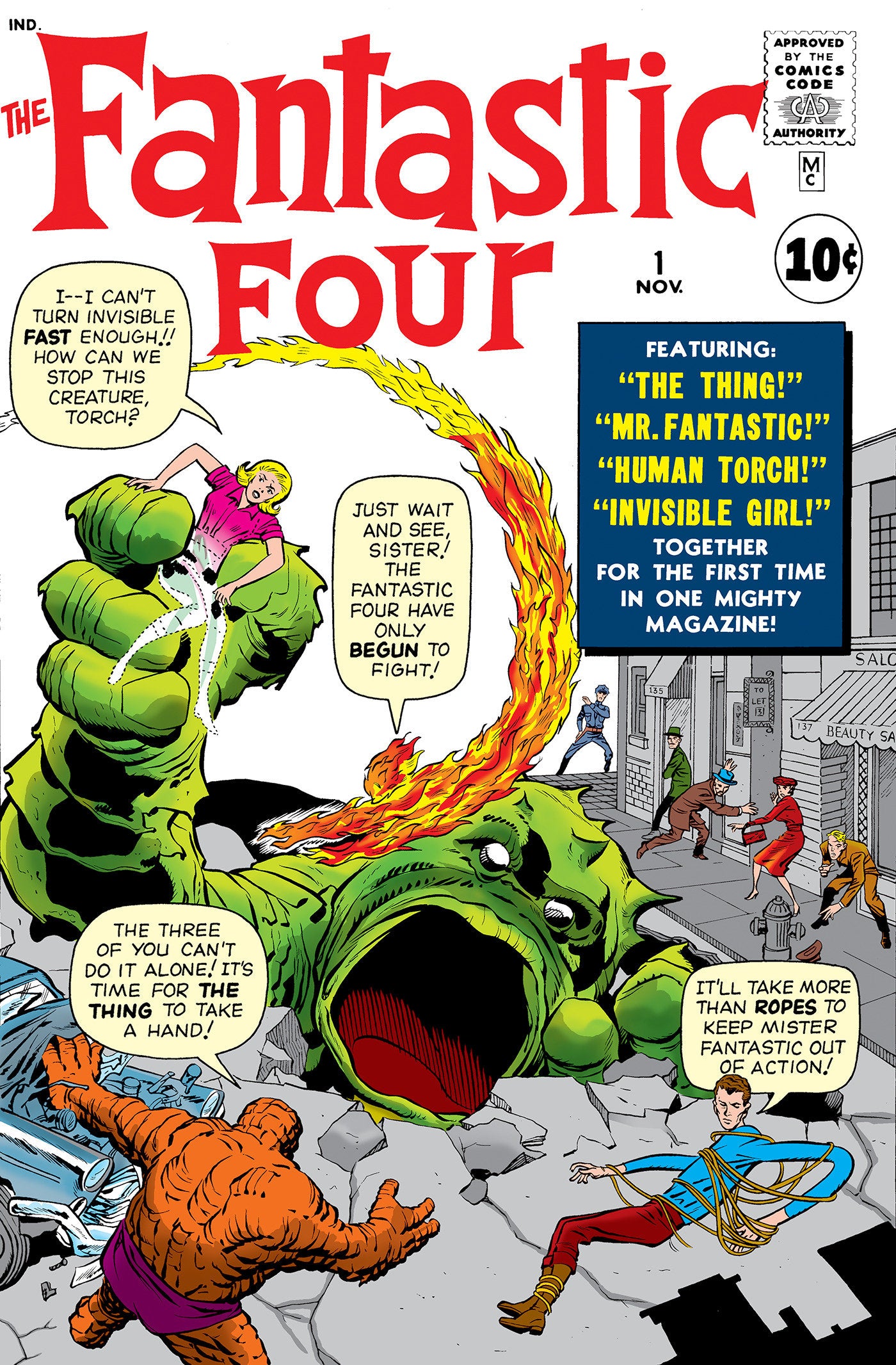 Fantastic Four #1 Facsimile Edition [New Printing] | Game Master's Emporium (The New GME)