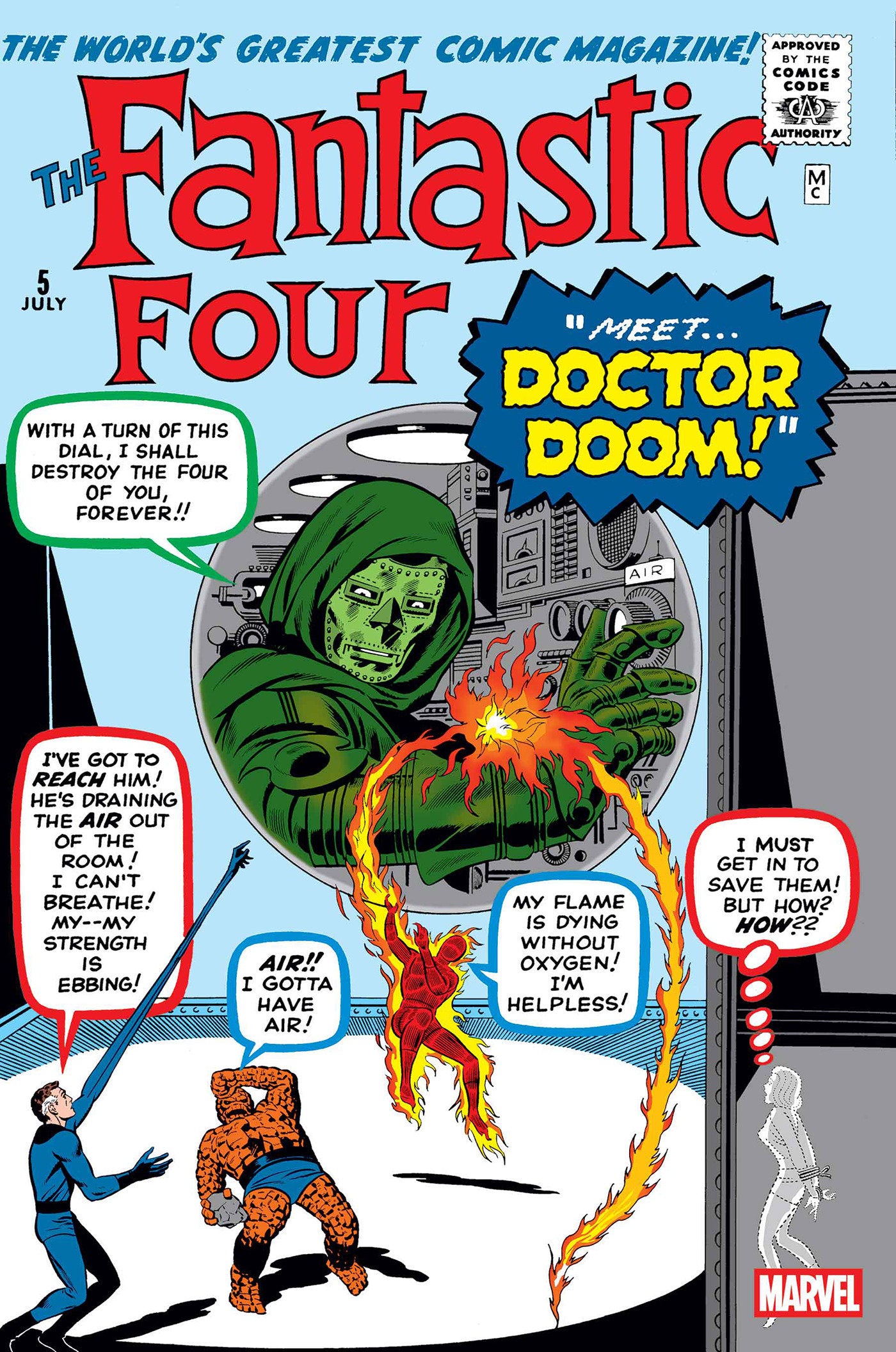 Fantastic Four #5 Facsimile Edition Foil Variant | Game Master's Emporium (The New GME)