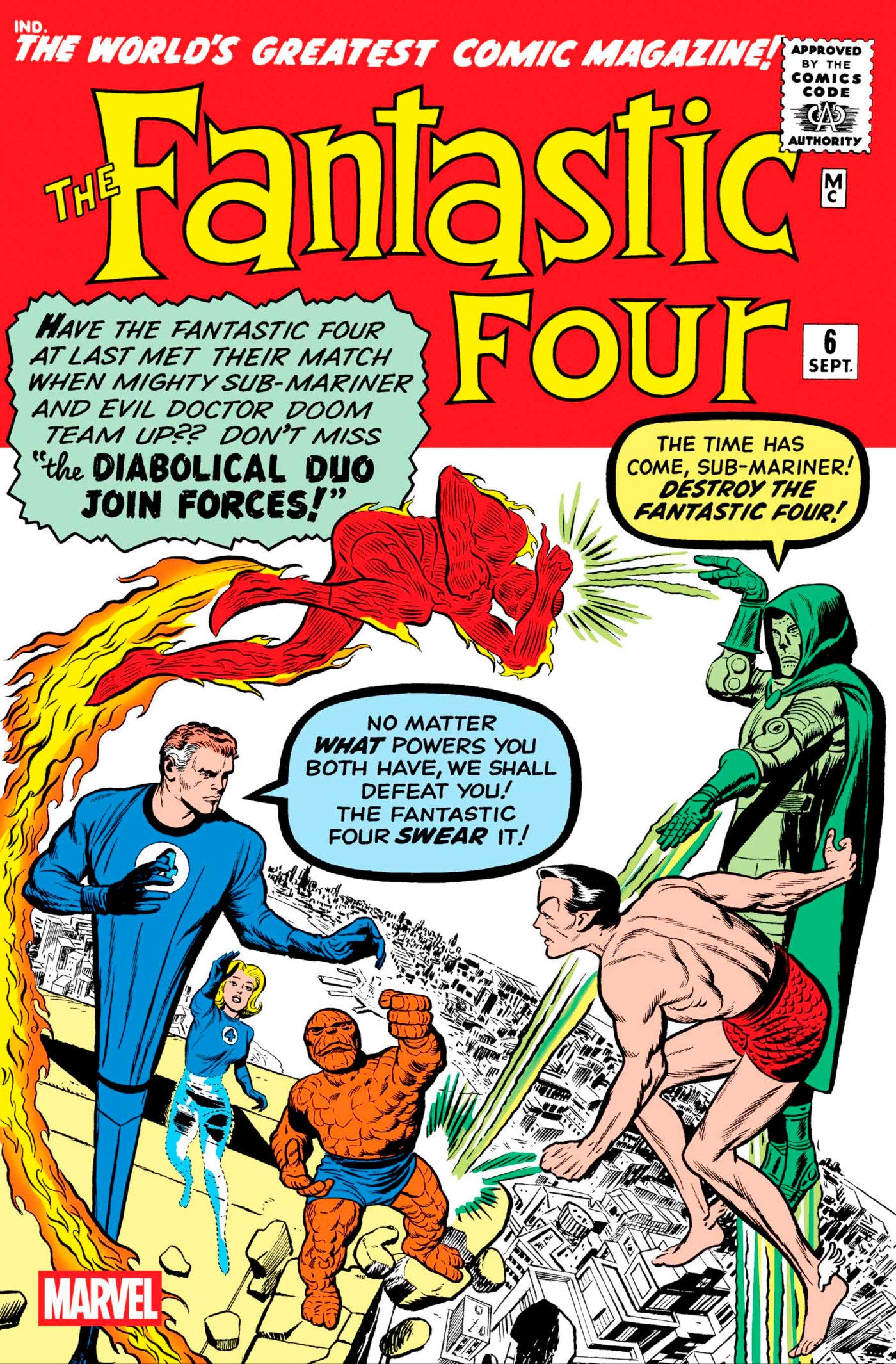 Fantastic Four #6 Facsimile Edition | Game Master's Emporium (The New GME)