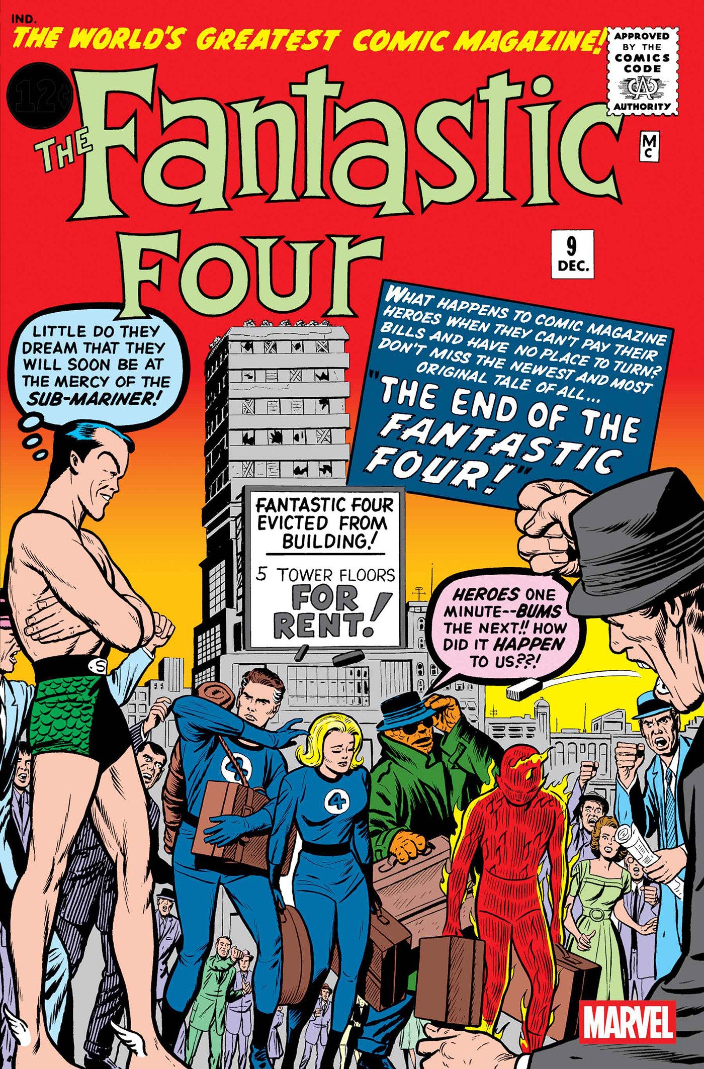 Fantastic Four #9 Facsimile Edition | Game Master's Emporium (The New GME)
