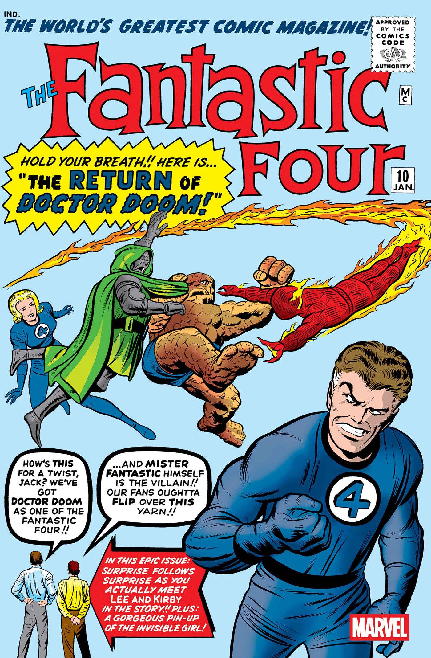 Fantastic Four #10 Facsimile Edition | Game Master's Emporium (The New GME)
