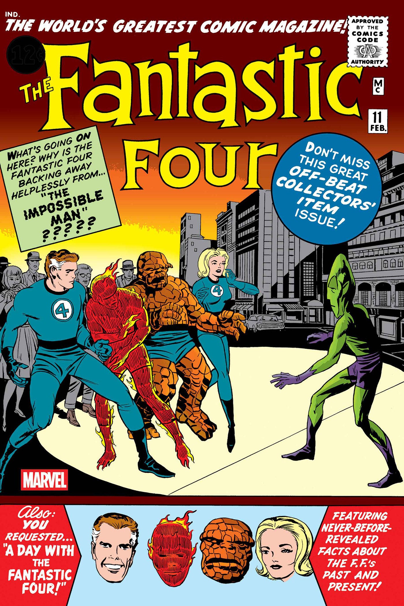 Fantastic Four #11 Facsimile Edition | Game Master's Emporium (The New GME)