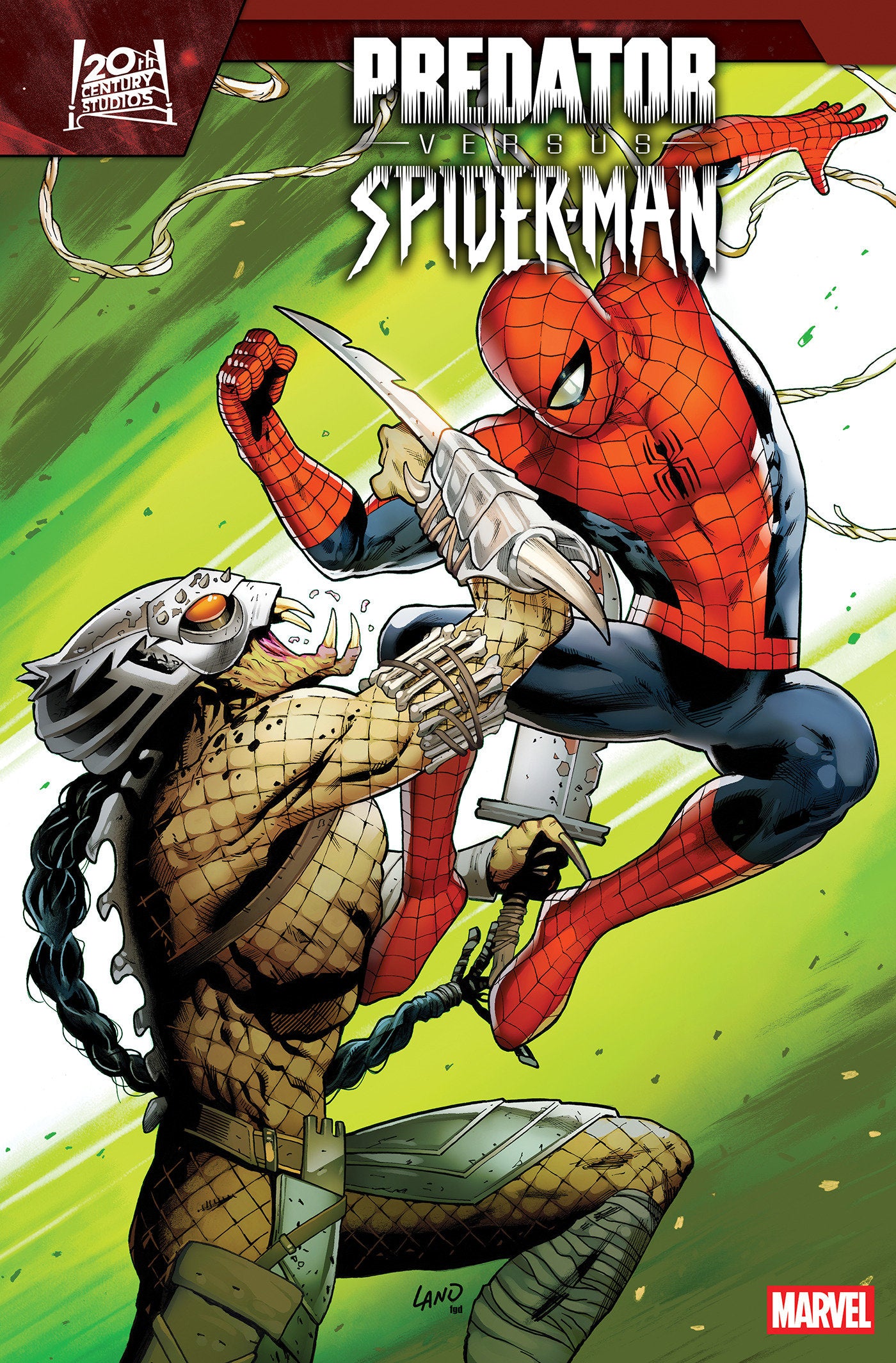 Predator vs. Spider-Man #1 Greg Land Foil Variant | Game Master's Emporium (The New GME)