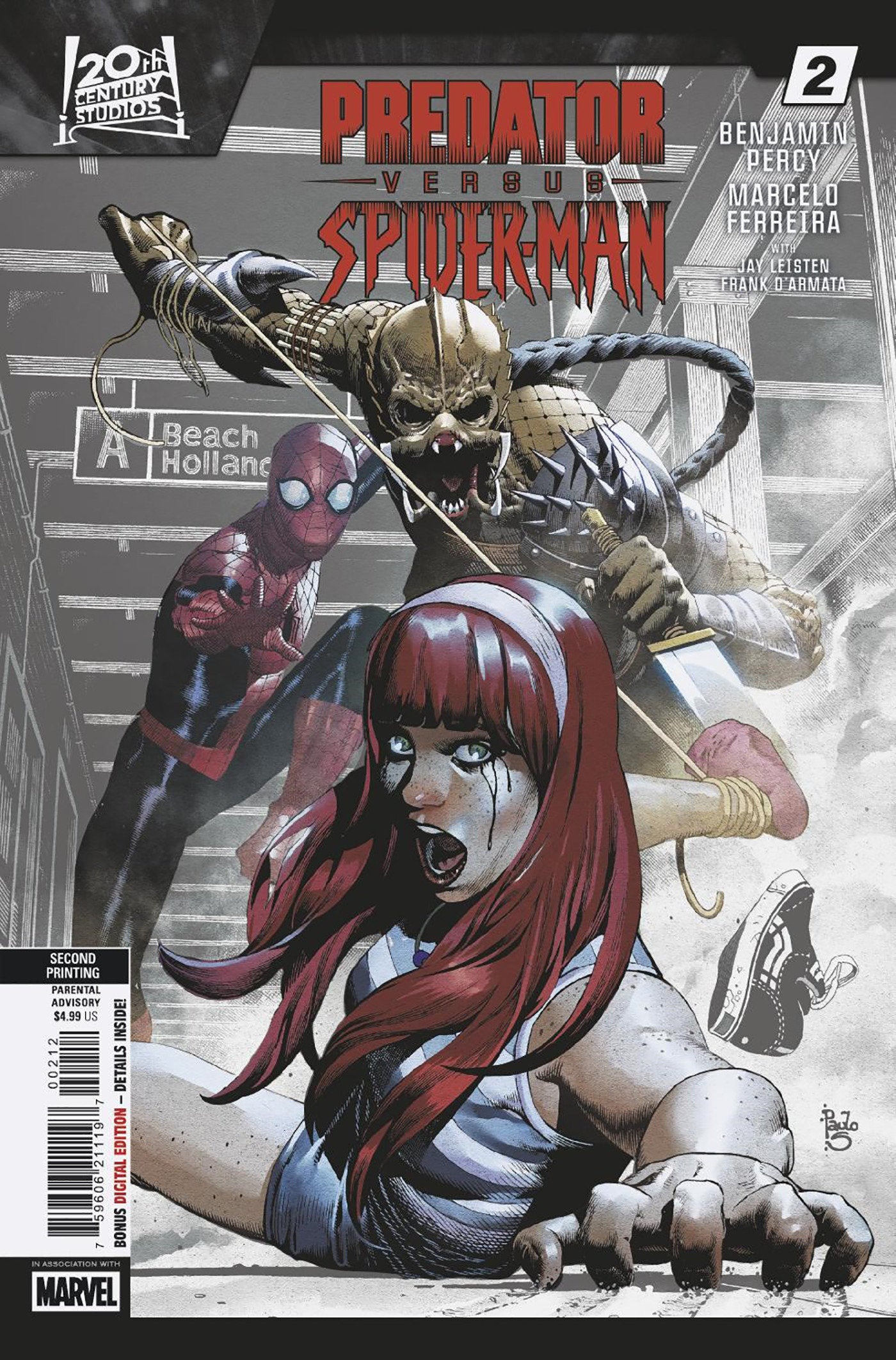 Predator vs. Spider-Man #2 Paulo Siqueira 2nd Print Variant | Game Master's Emporium (The New GME)