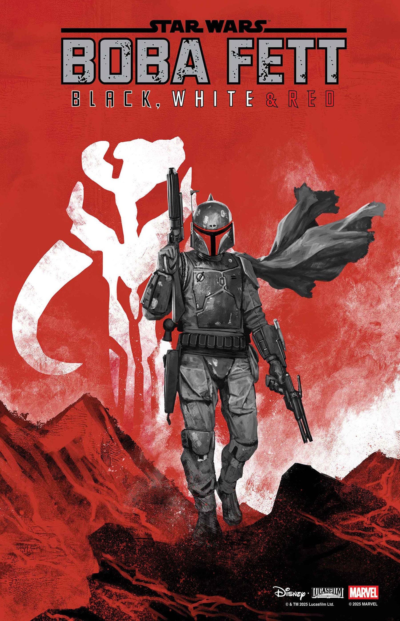 Star Wars: Boba Fett   Black, White & Red #2 Skan Variant | Game Master's Emporium (The New GME)