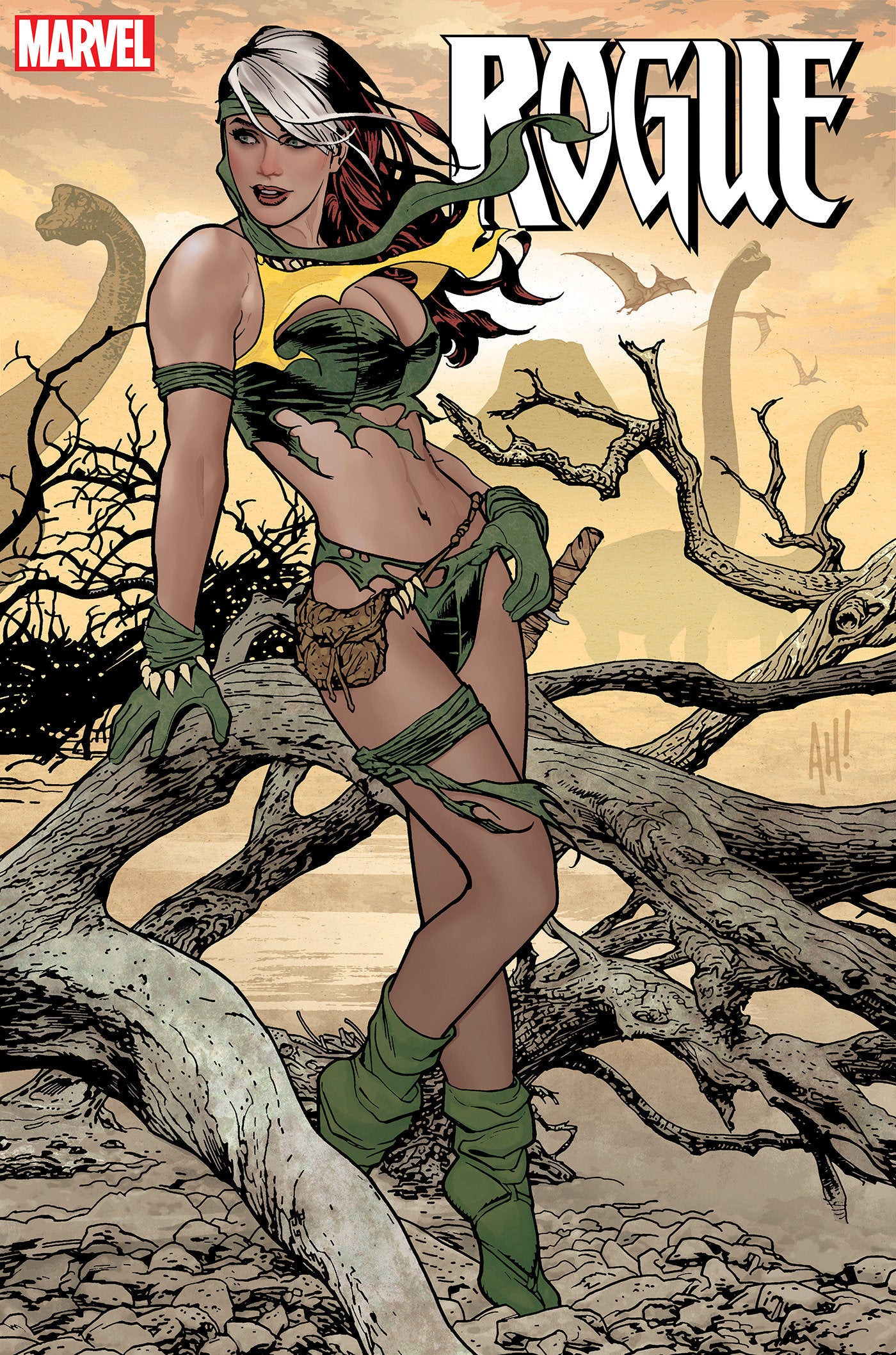 Rogue: The Savage Land #1 Adam Hughes Foil Variant | Game Master's Emporium (The New GME)