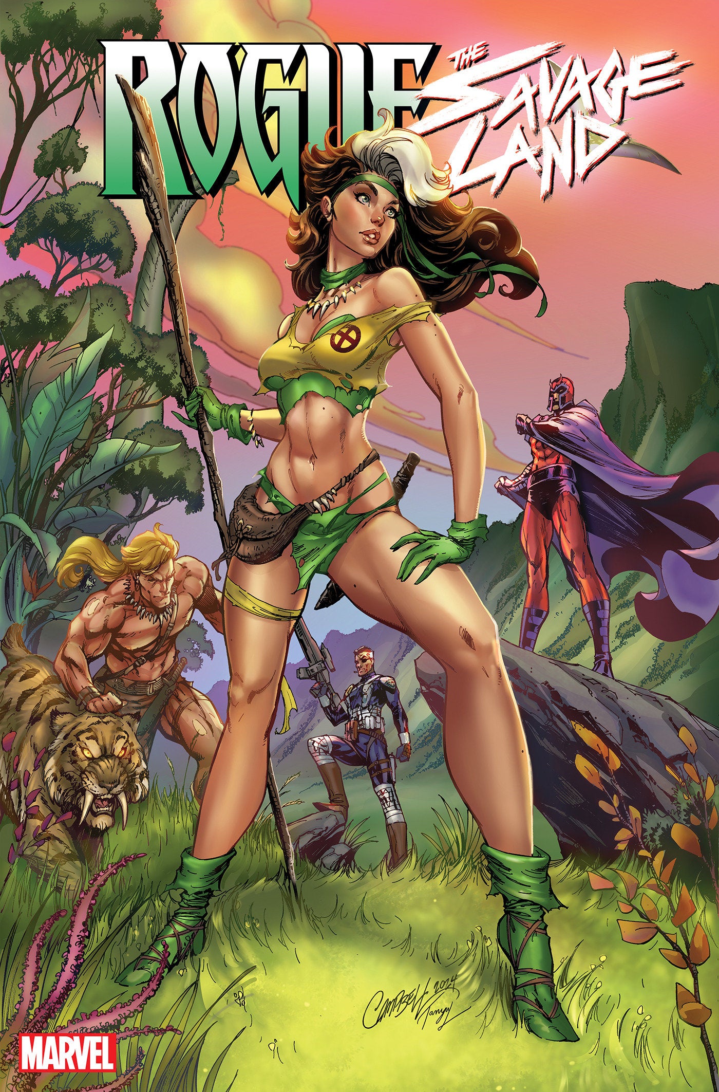 Rogue: The Savage Land #1 J. Scott Campbell Rogue Variant | Game Master's Emporium (The New GME)