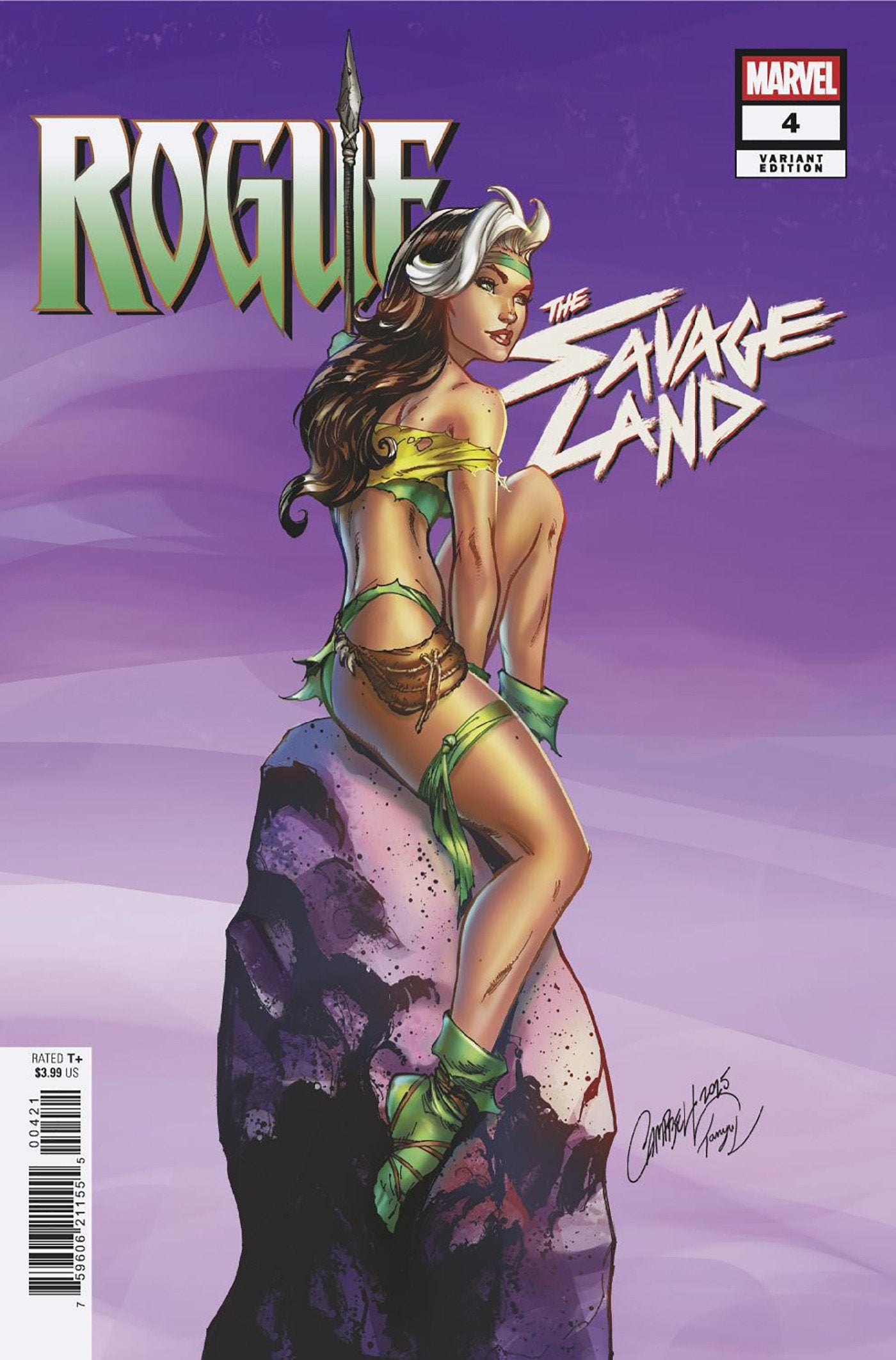 Rogue: The Savage Land #4 J. Scott Campbell Variant | Game Master's Emporium (The New GME)