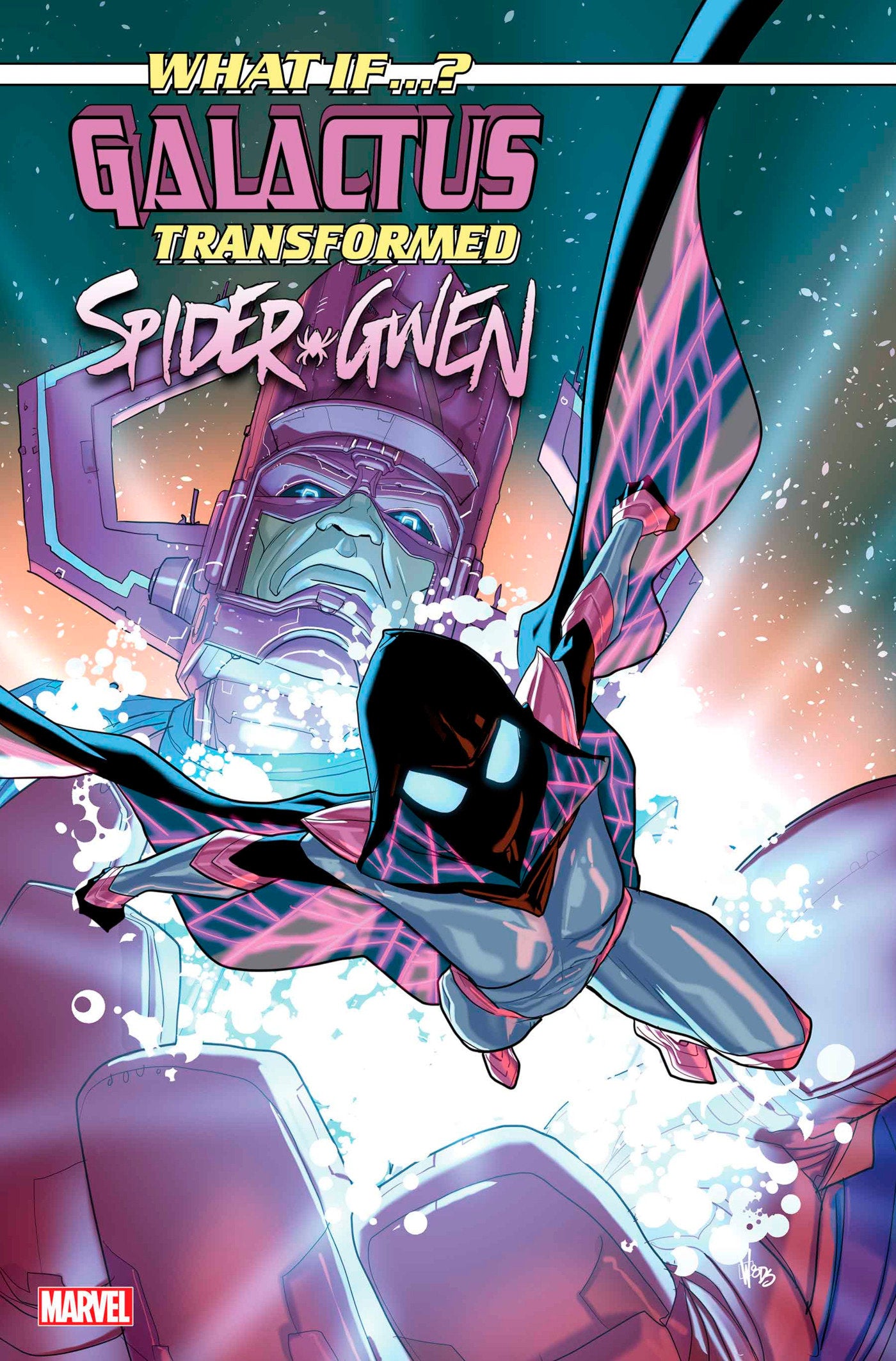 What If...? Galactus: Galactus Transformed Spider-Gwen? #1 Pete Woods Variant | Game Master's Emporium (The New GME)