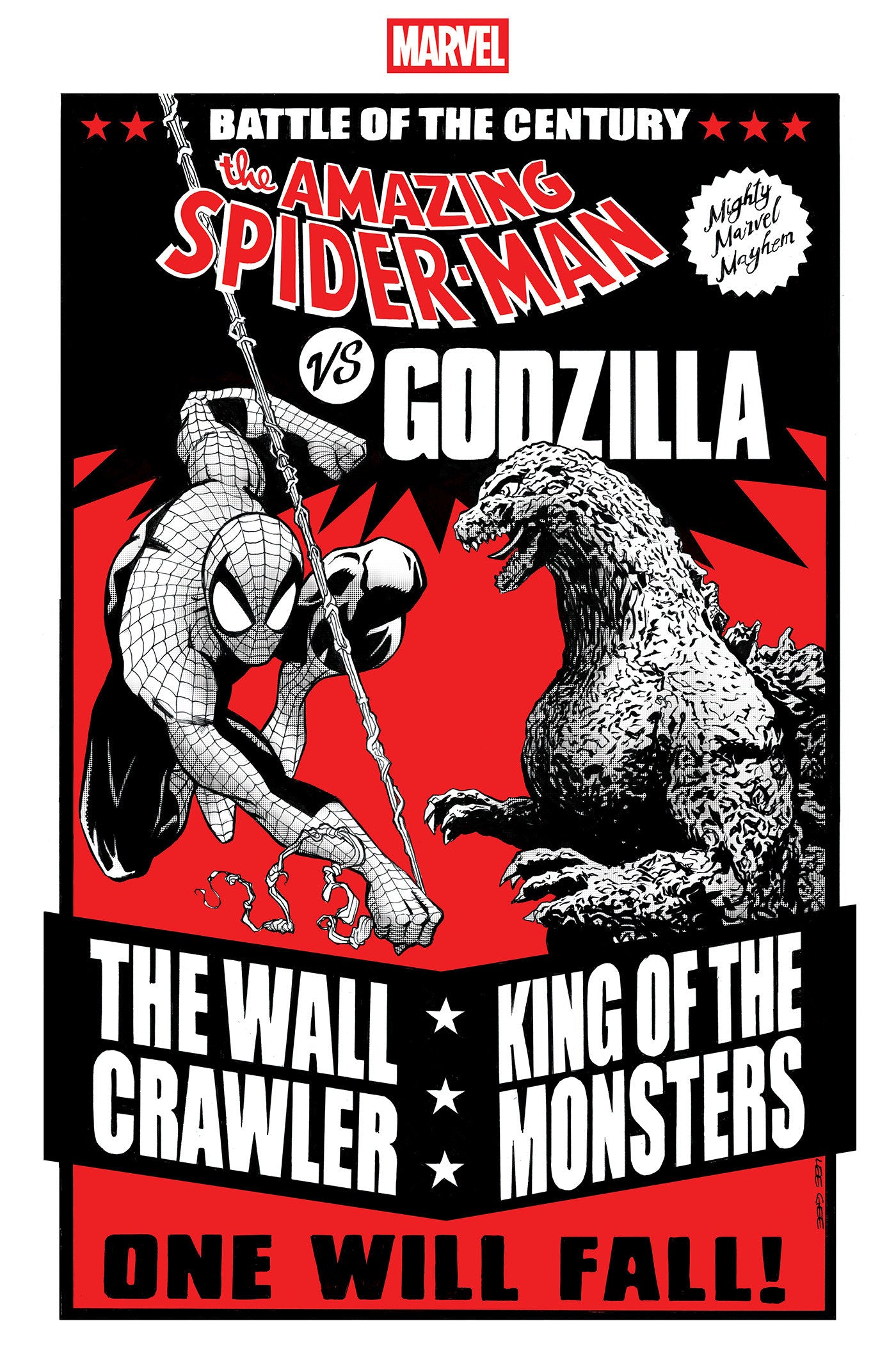 Godzilla vs. Spider-Man #1 Lee Garbett Versus Variant | Game Master's Emporium (The New GME)