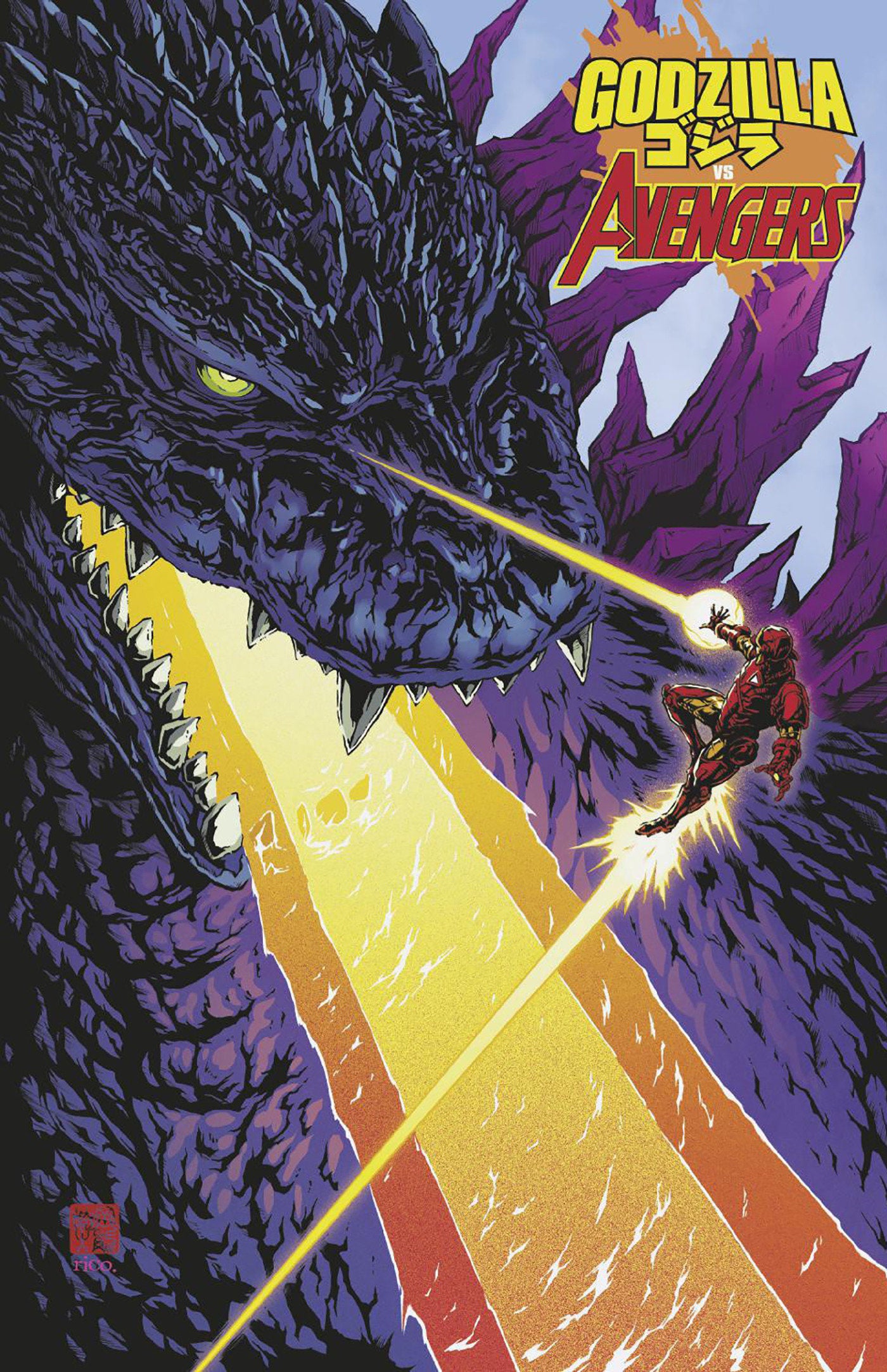 Godzilla vs. Avengers #1 Takashi Okazaki Foil Variant | Game Master's Emporium (The New GME)
