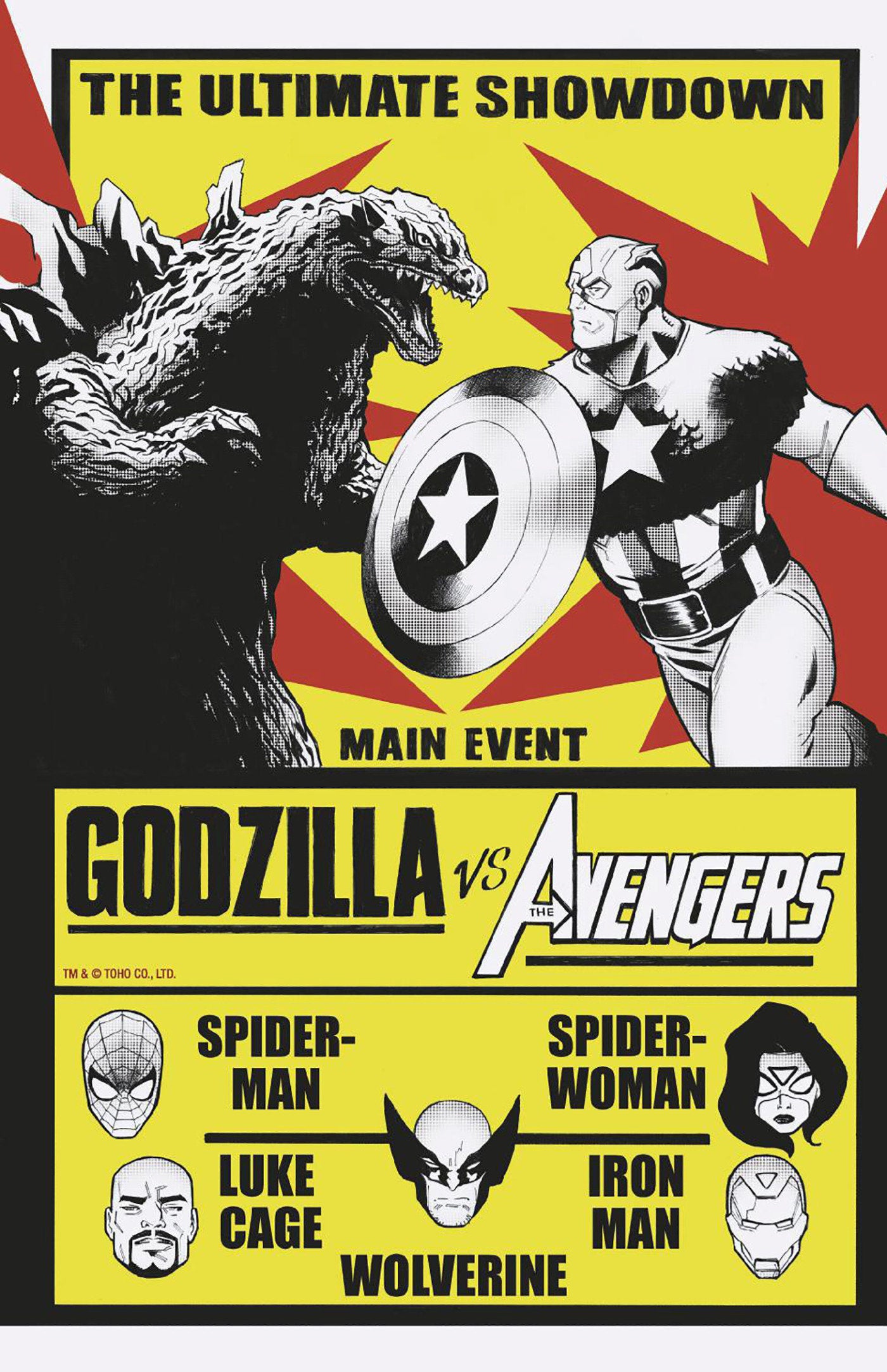 Godzilla vs. Avengers #1 Lee Garbett Versus Variant | Game Master's Emporium (The New GME)