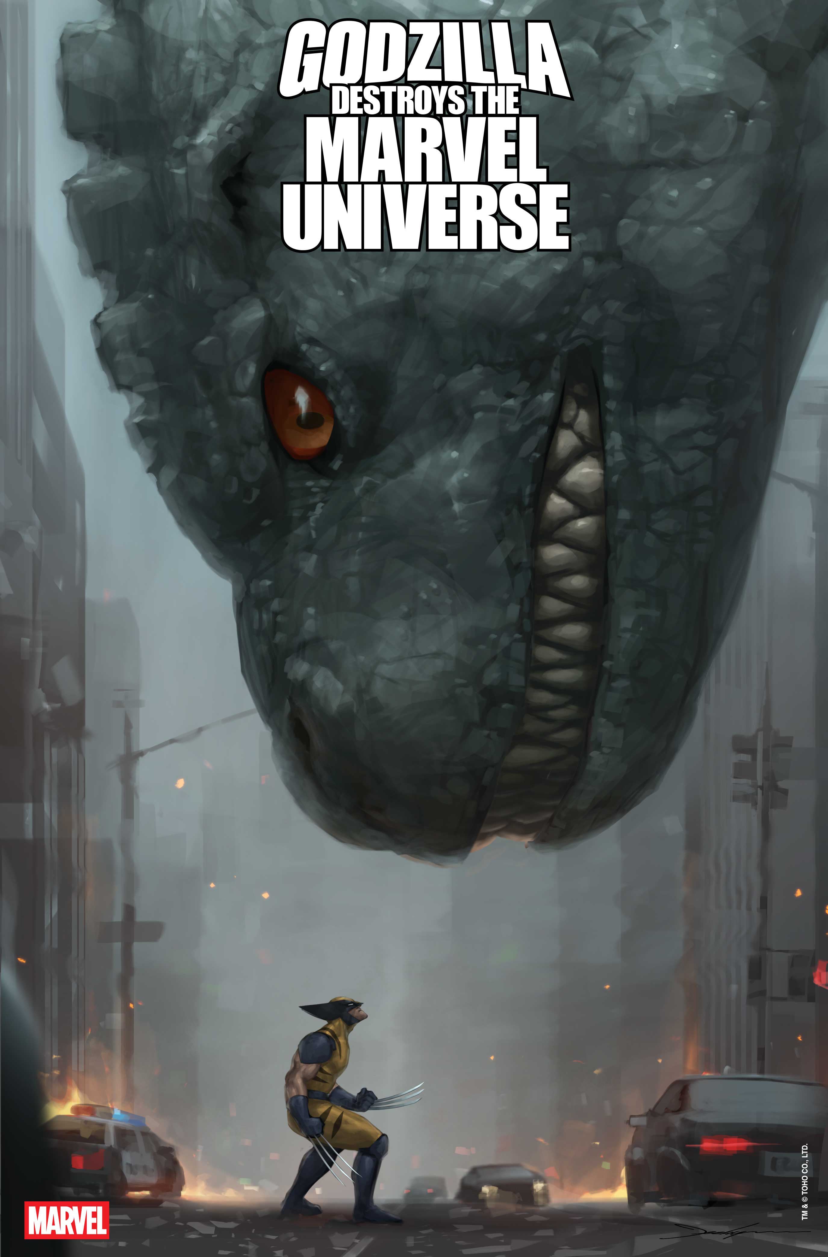 Godzilla Destroys The Marvel Universe #3 Jeehyung Lee Variant | Game Master's Emporium (The New GME)