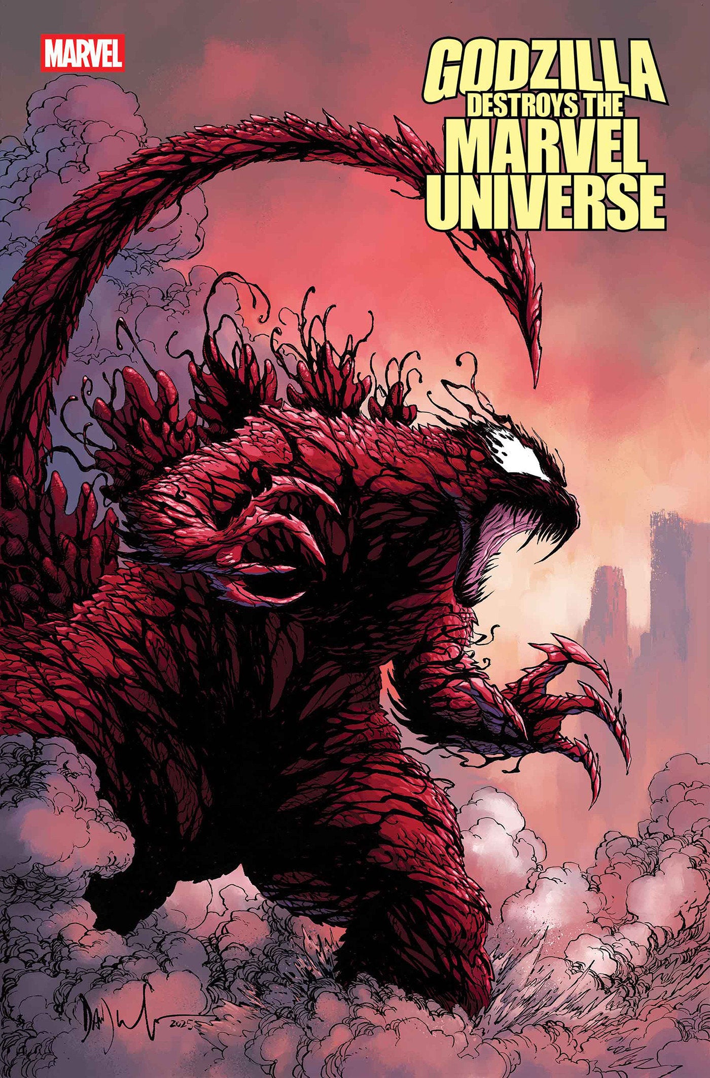 Godzilla Destroys The Marvel Universe #5 Dave Wachter Marvelized Carnage Zilla Variant | Game Master's Emporium (The New GME)