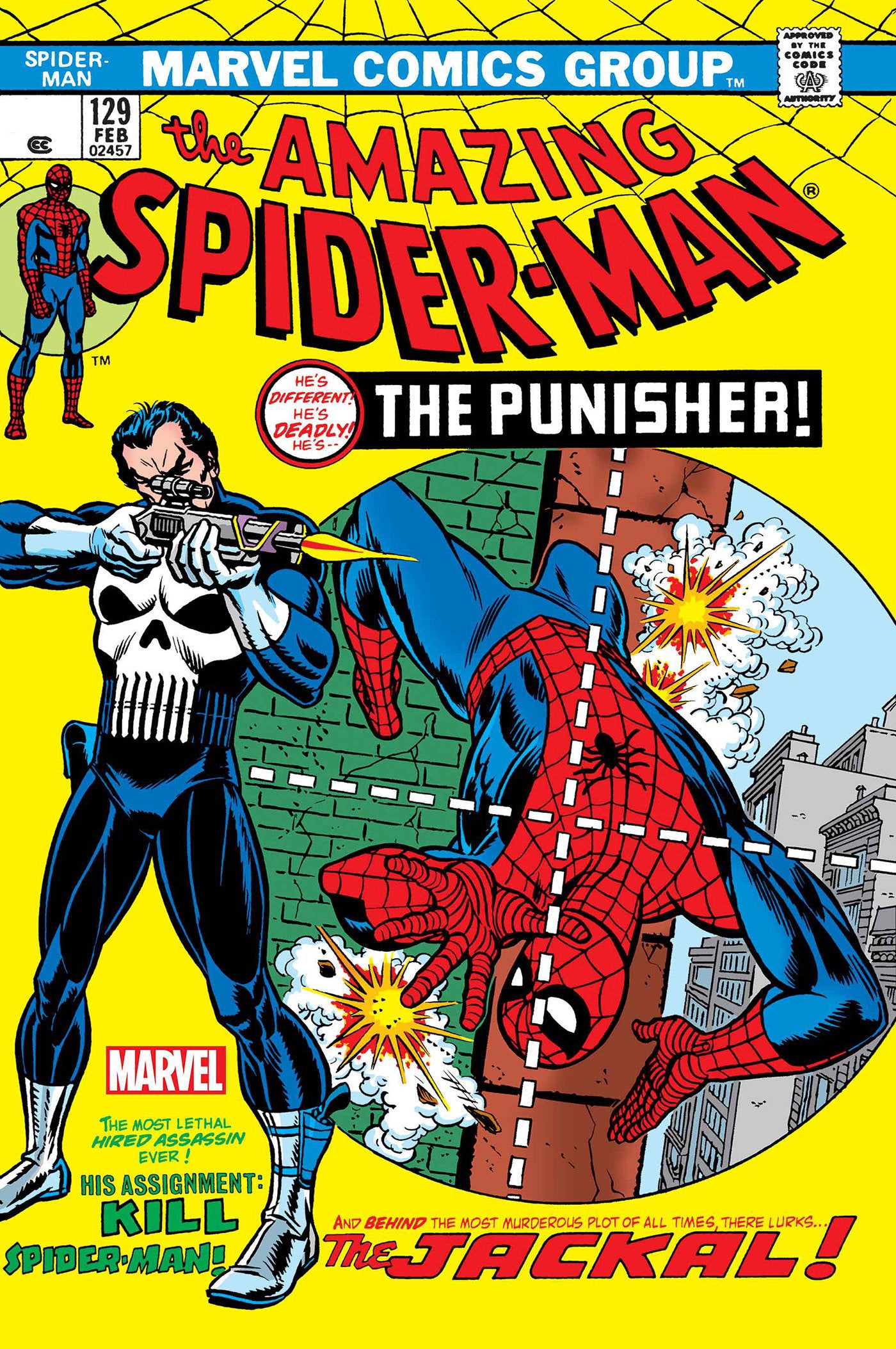 Amazing Spider-Man #129 Facsimile Edition Foil Variant [New Printing] | Game Master's Emporium (The New GME)