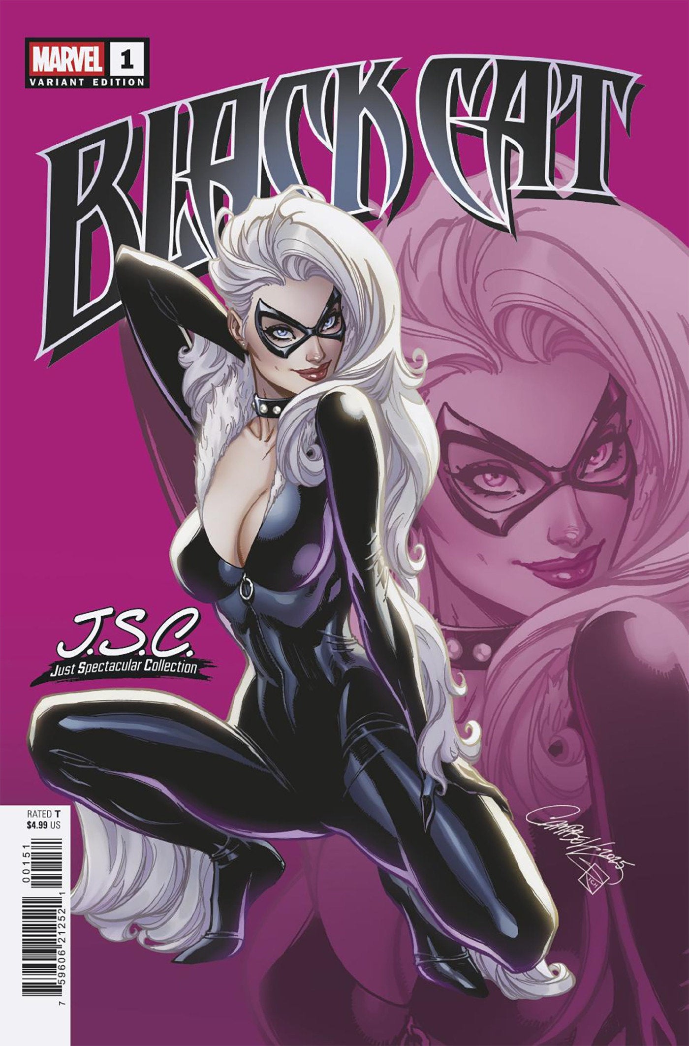Black Cat #1 J. Scott Campbell Just Spectacular Collection Variant | Game Master's Emporium (The New GME)