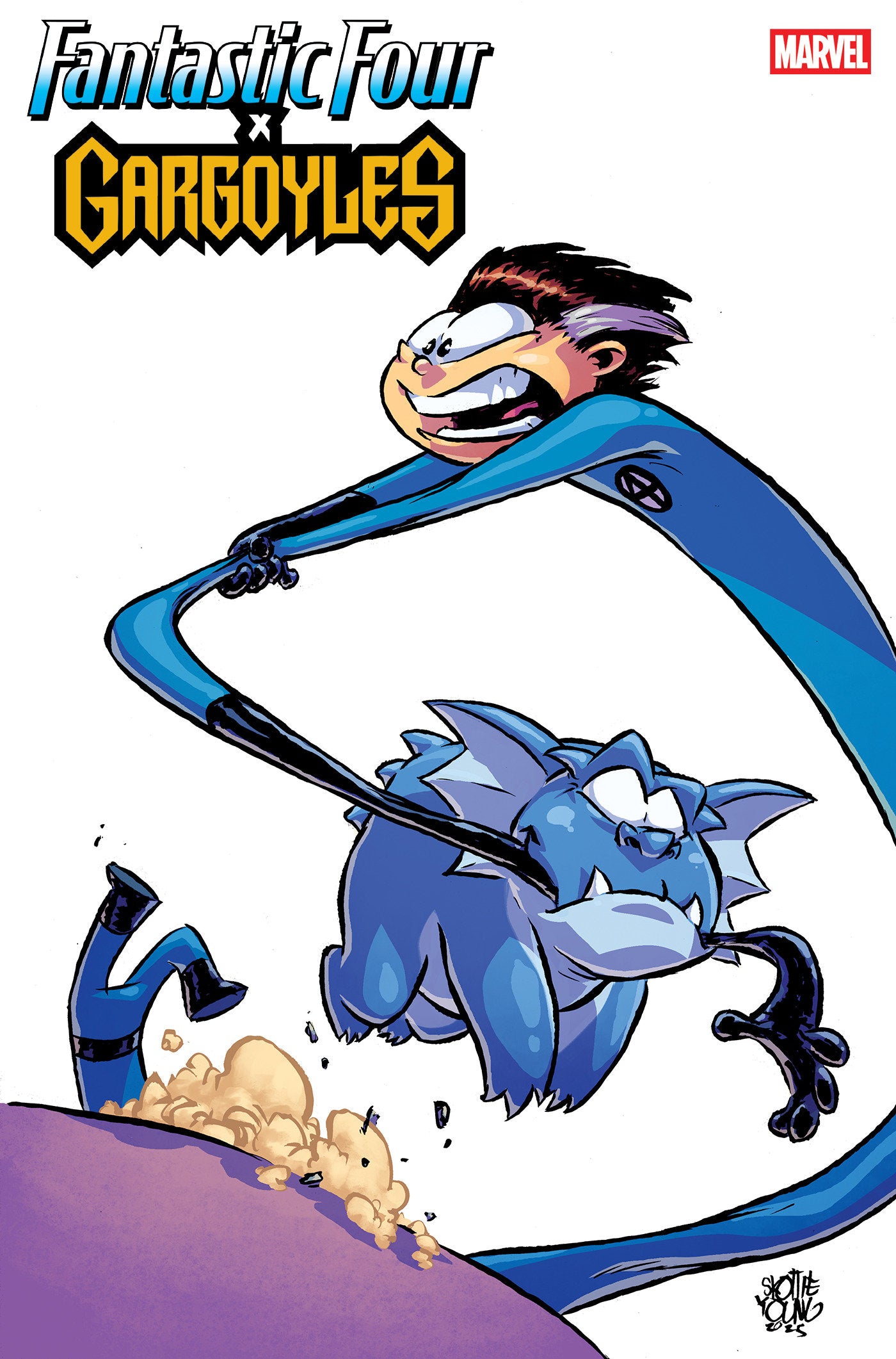 Fantastic Four/Gargoyles #1 Skottie Young Variant | Game Master's Emporium (The New GME)