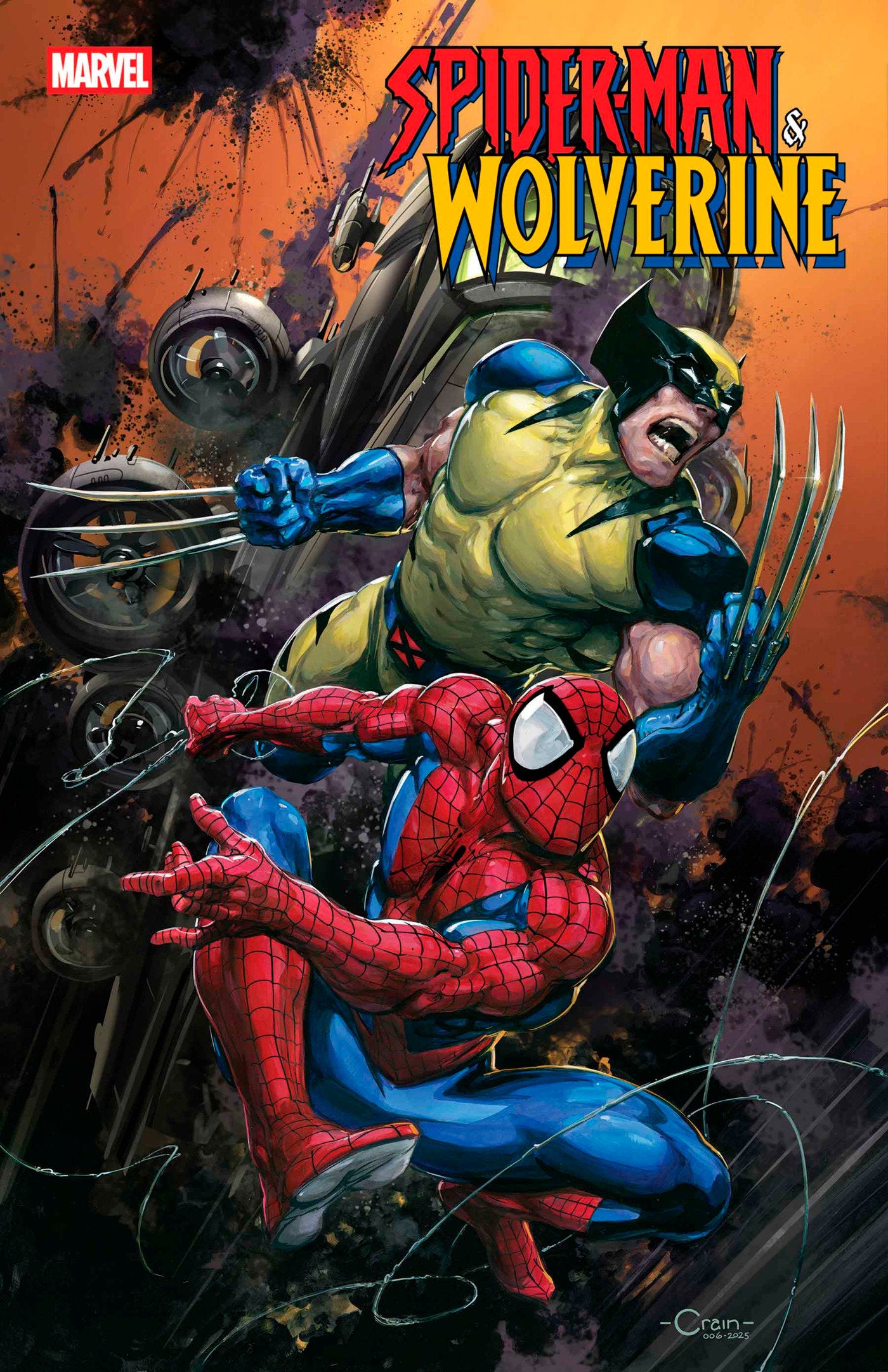 Spider-Man & Wolverine #1 Clayton Crain Variant | Game Master's Emporium (The New GME)