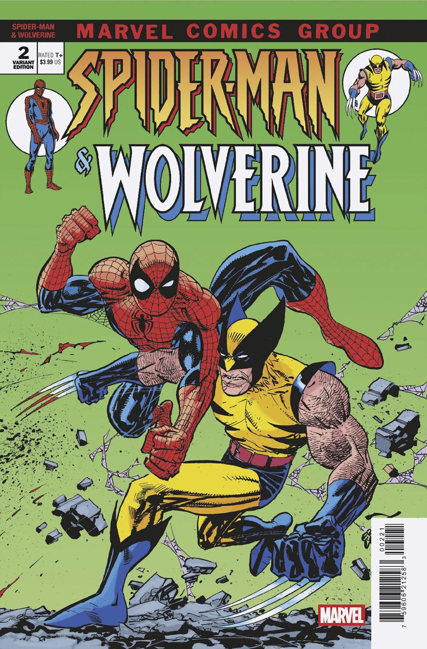 Spider-Man & Wolverine #2 Erik Larsen Variant | Game Master's Emporium (The New GME)