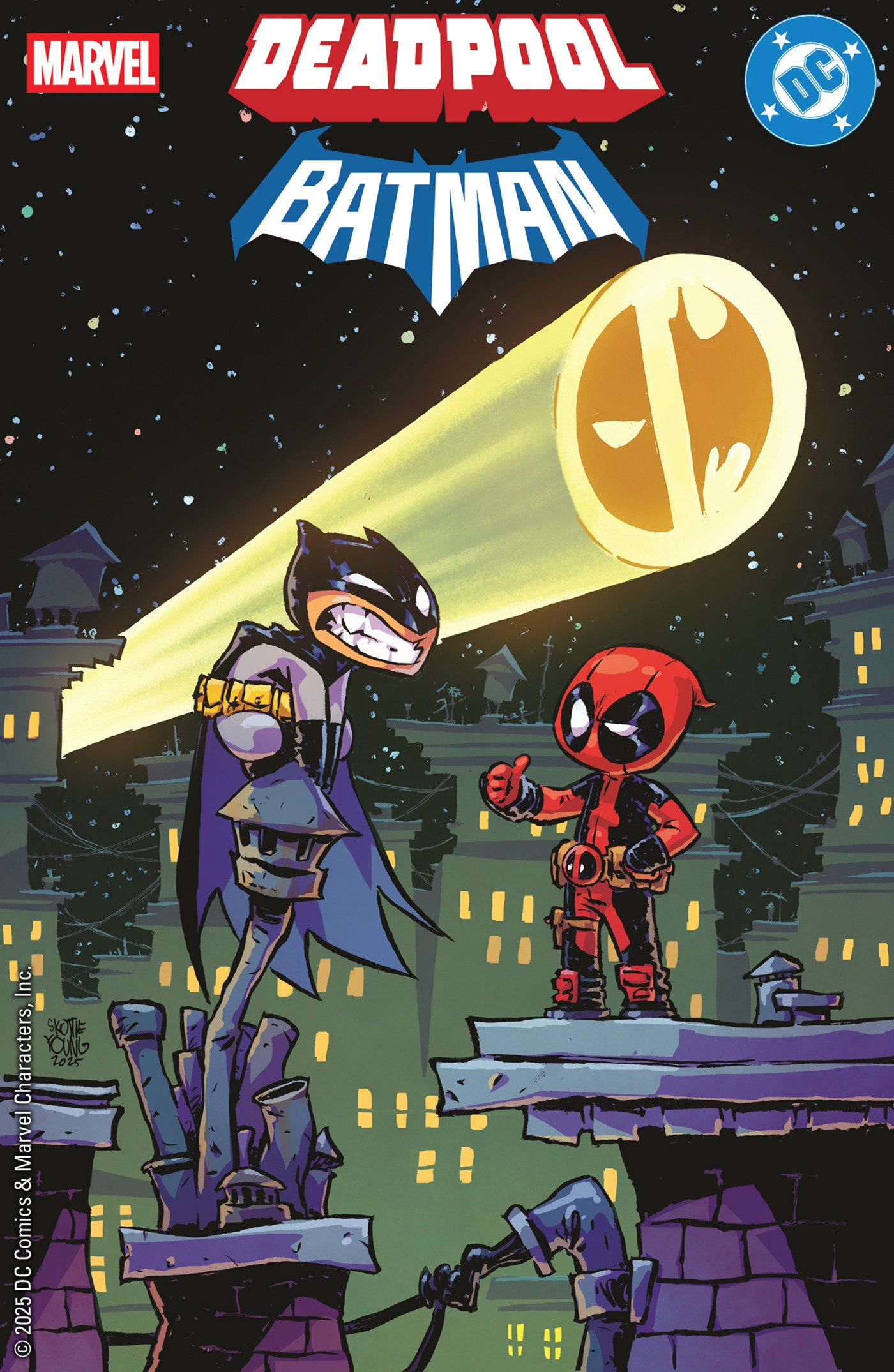 Marvel/DC: Deadpool/Batman #1 Skottie Young Variant | Game Master's Emporium (The New GME)