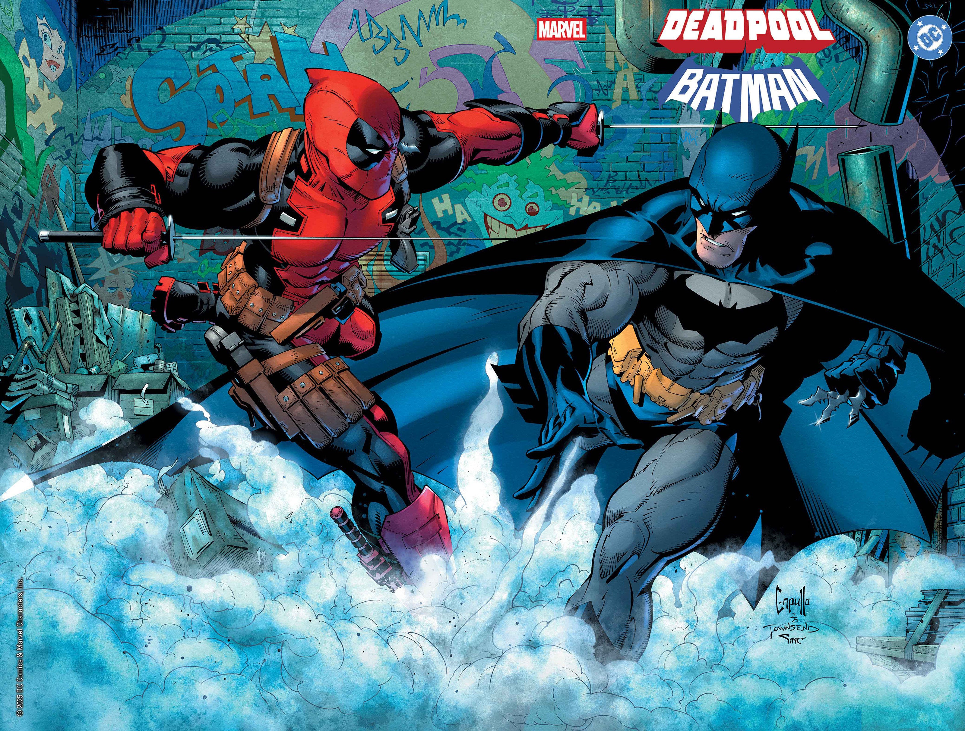 Marvel/DC: Deadpool/Batman #1 Greg Capullo Wraparound Variant | Game Master's Emporium (The New GME)