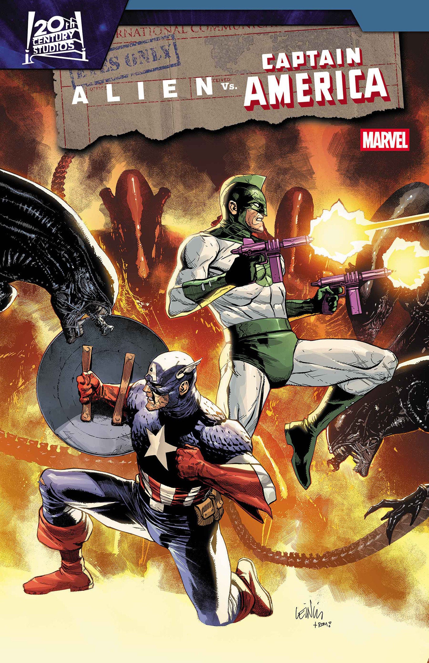 Alien vs. Captain America #3 | Game Master's Emporium (The New GME)