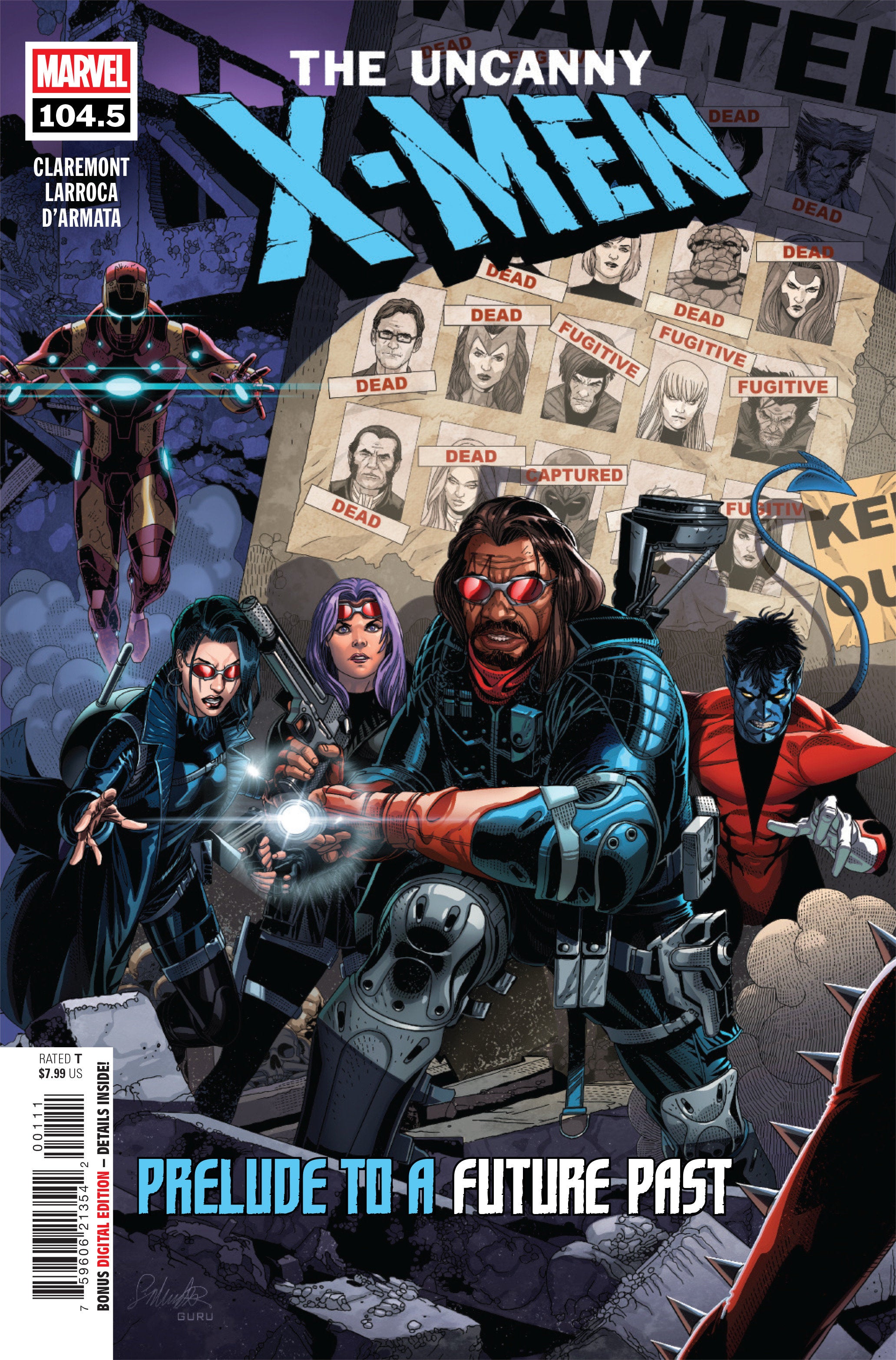 X-Men By Chris Claremont: Prelude To A Future Past #1 | Game Master's Emporium (The New GME)