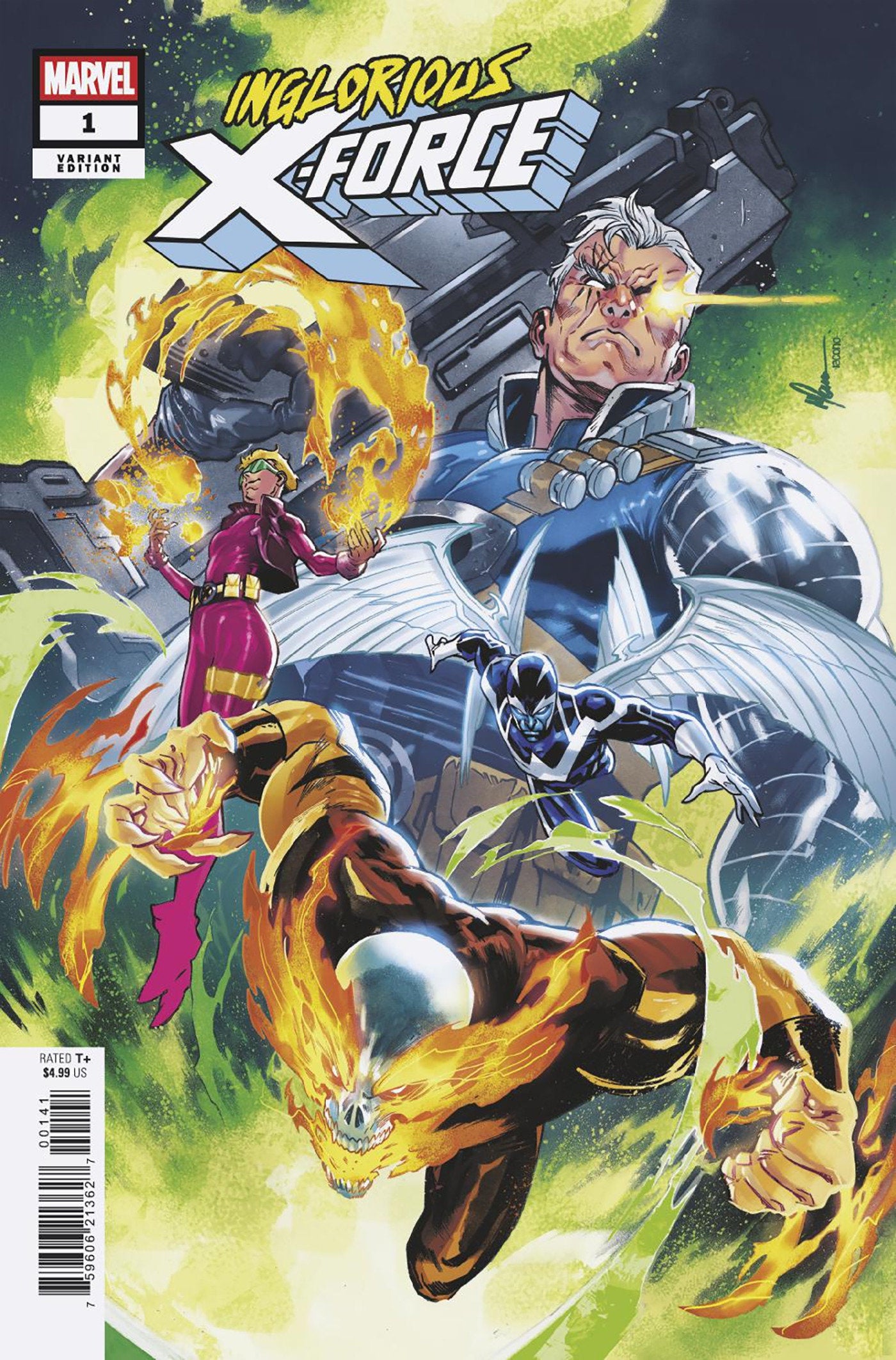 Inglorious X Force #1 Francesco Manna Variant | Game Master's Emporium (The New GME)