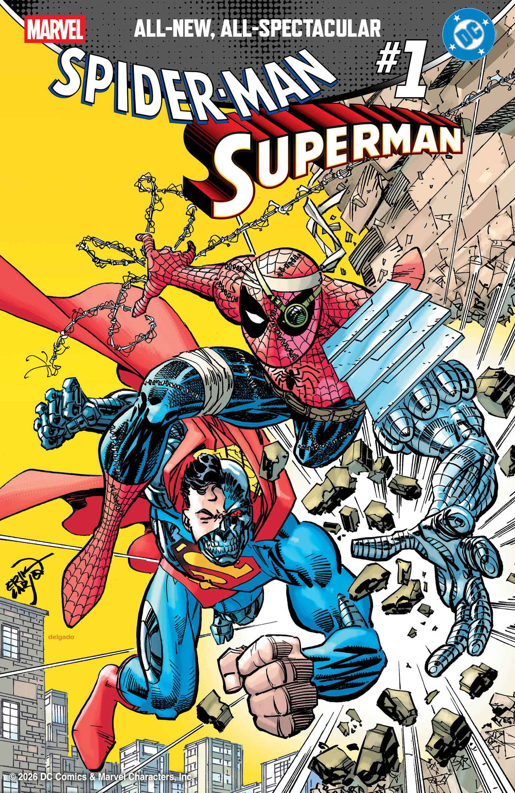 Marvel/DC: Spider-Man/Superman #1 Erik Larsen Variant | Game Master's Emporium (The New GME)