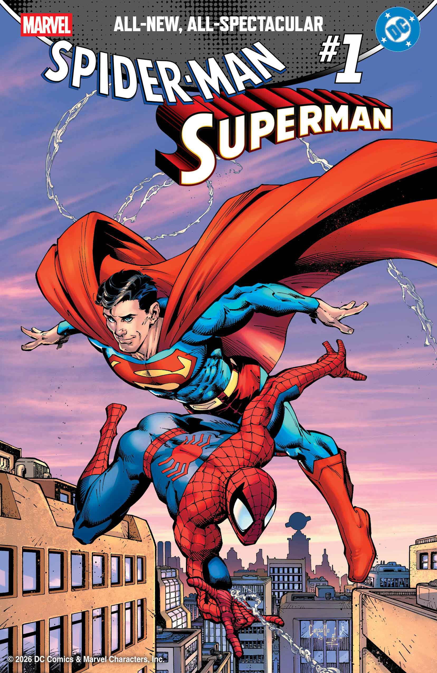 Marvel/DC: Spider-Man/Superman #1 Greg Capullo Variant | Game Master's Emporium (The New GME)