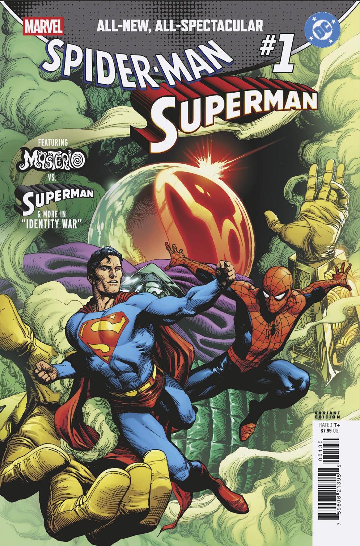 Marvel/DC: Spider-Man/Superman #1 Gary Frank Variant | Game Master's Emporium (The New GME)
