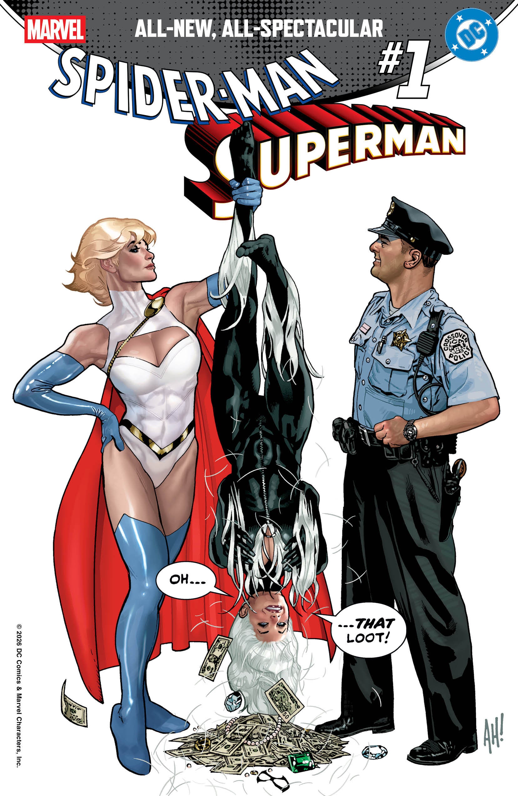Marvel/DC: Spider-Man/Superman #1 Adam Hughes Variant | Game Master's Emporium (The New GME)