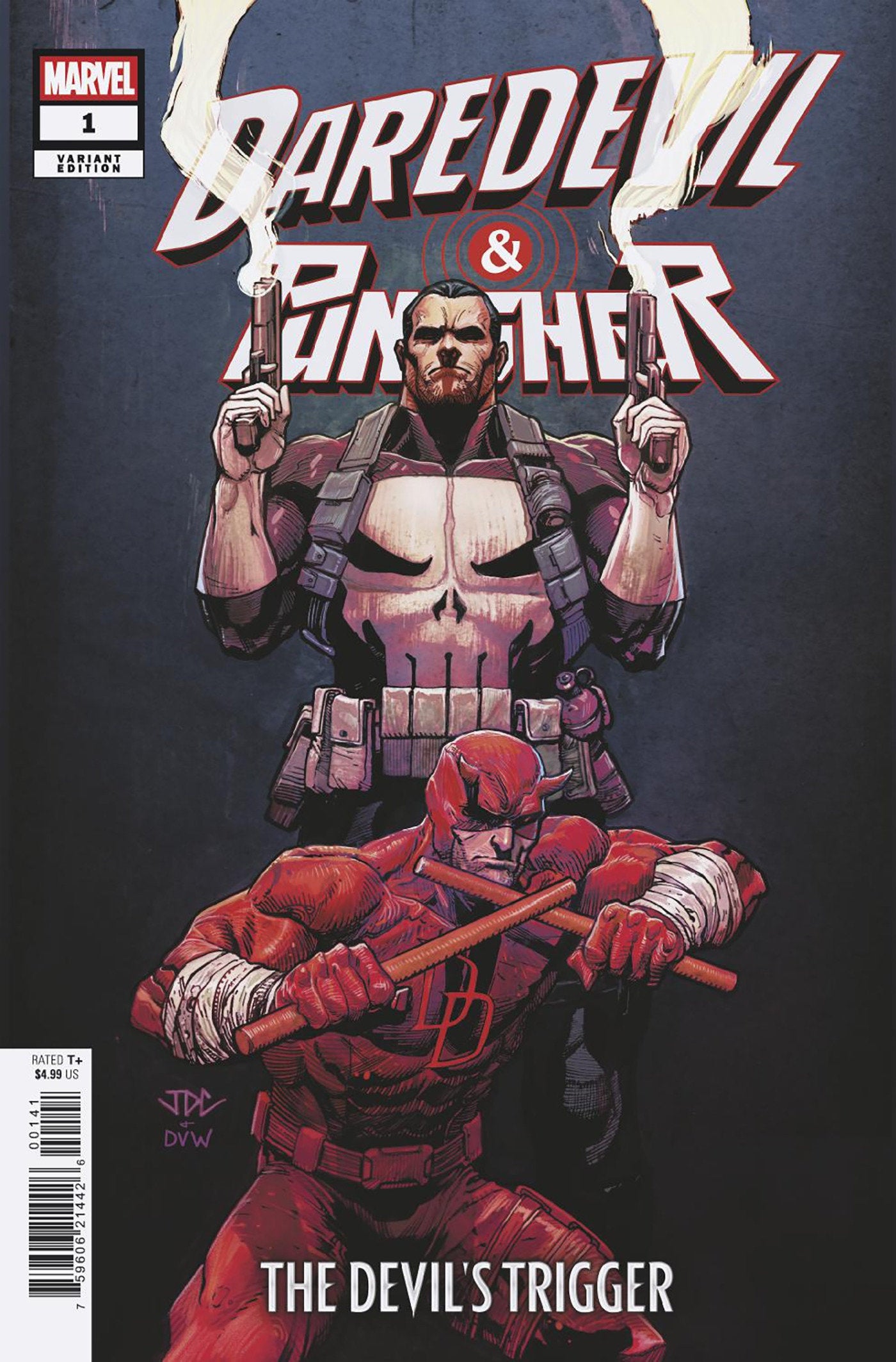 Daredevil/Punisher: The Devil's Trigger #1 Joshua Cassara Variant | Game Master's Emporium (The New GME)