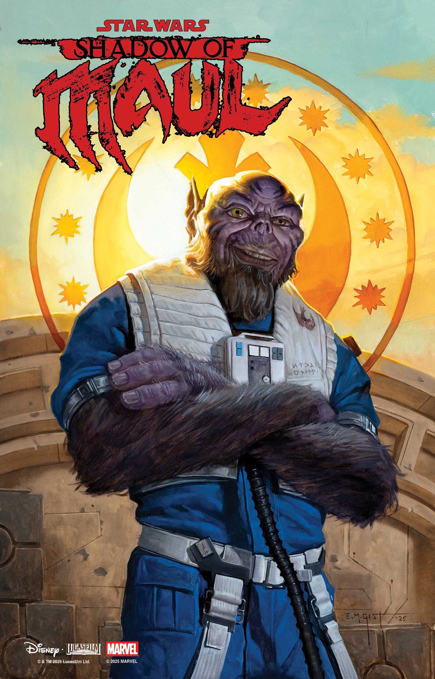 Star Wars: Shadow Of Maul #3 E.M. Gist Mandalorian & Grogu Variant | Game Master's Emporium (The New GME)