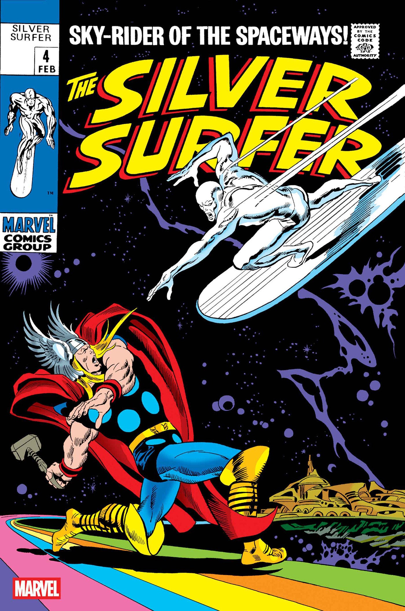 Silver Surfer #4 Facsimile Edition Foil Variant | Game Master's Emporium (The New GME)