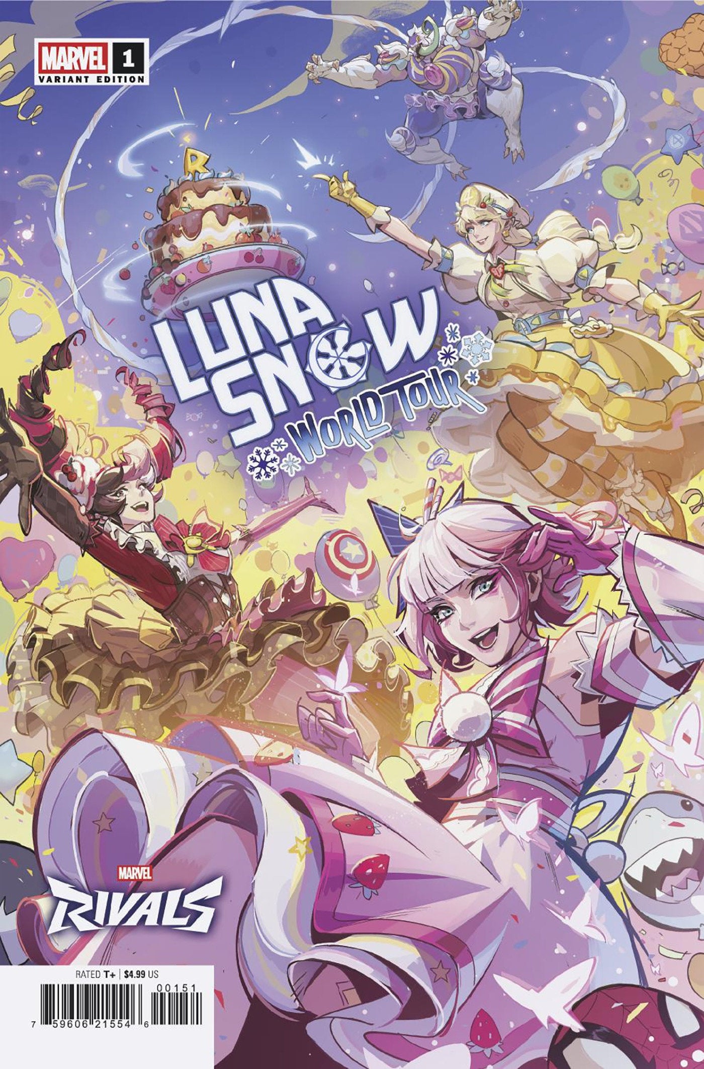 Luna Snow: World Tour #1 Netease Games Marvel Rivals Variant | Game Master's Emporium (The New GME)