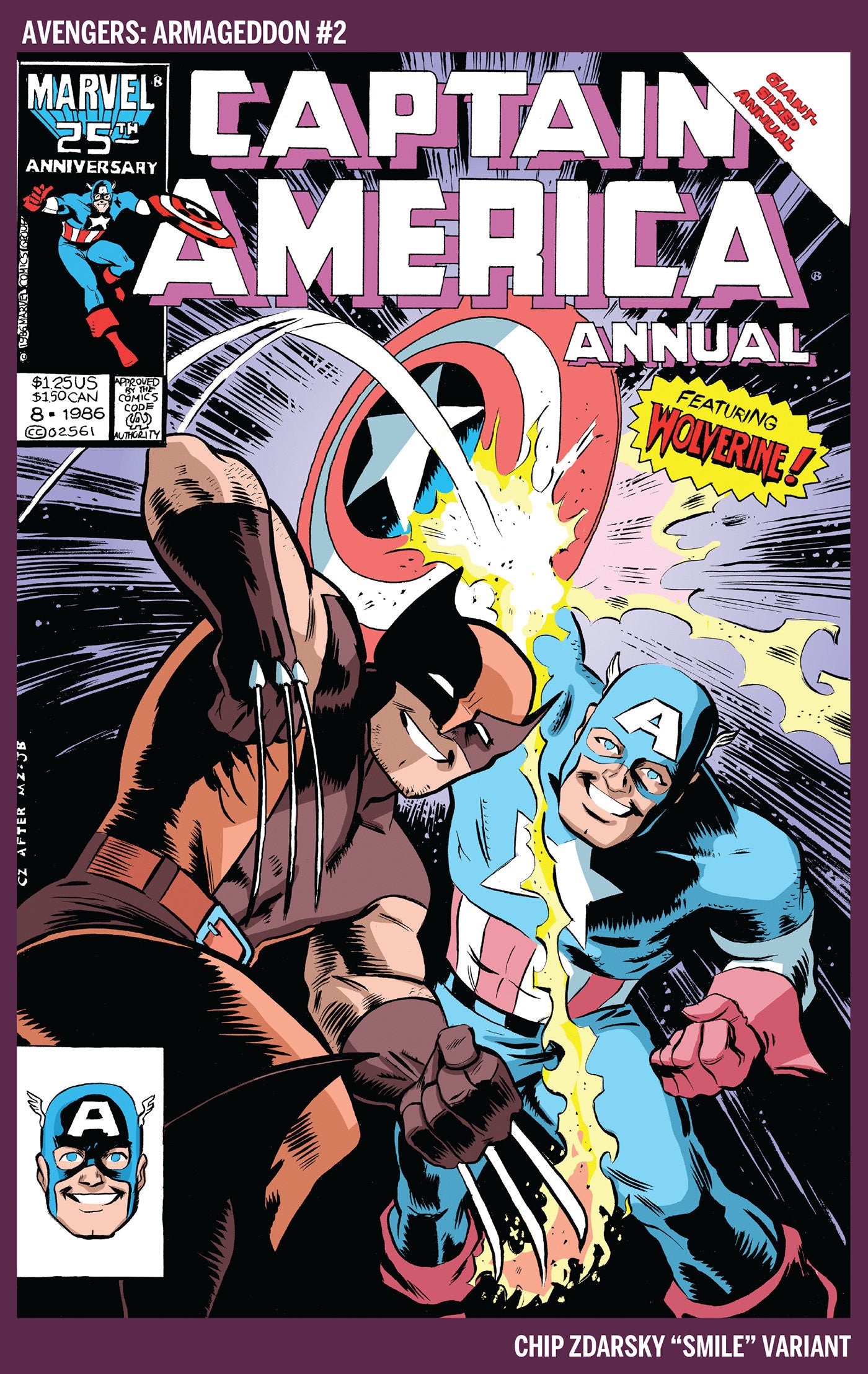 Avengers: Armageddon #2 Chip Zdarsky Smile Variant | Game Master's Emporium (The New GME)