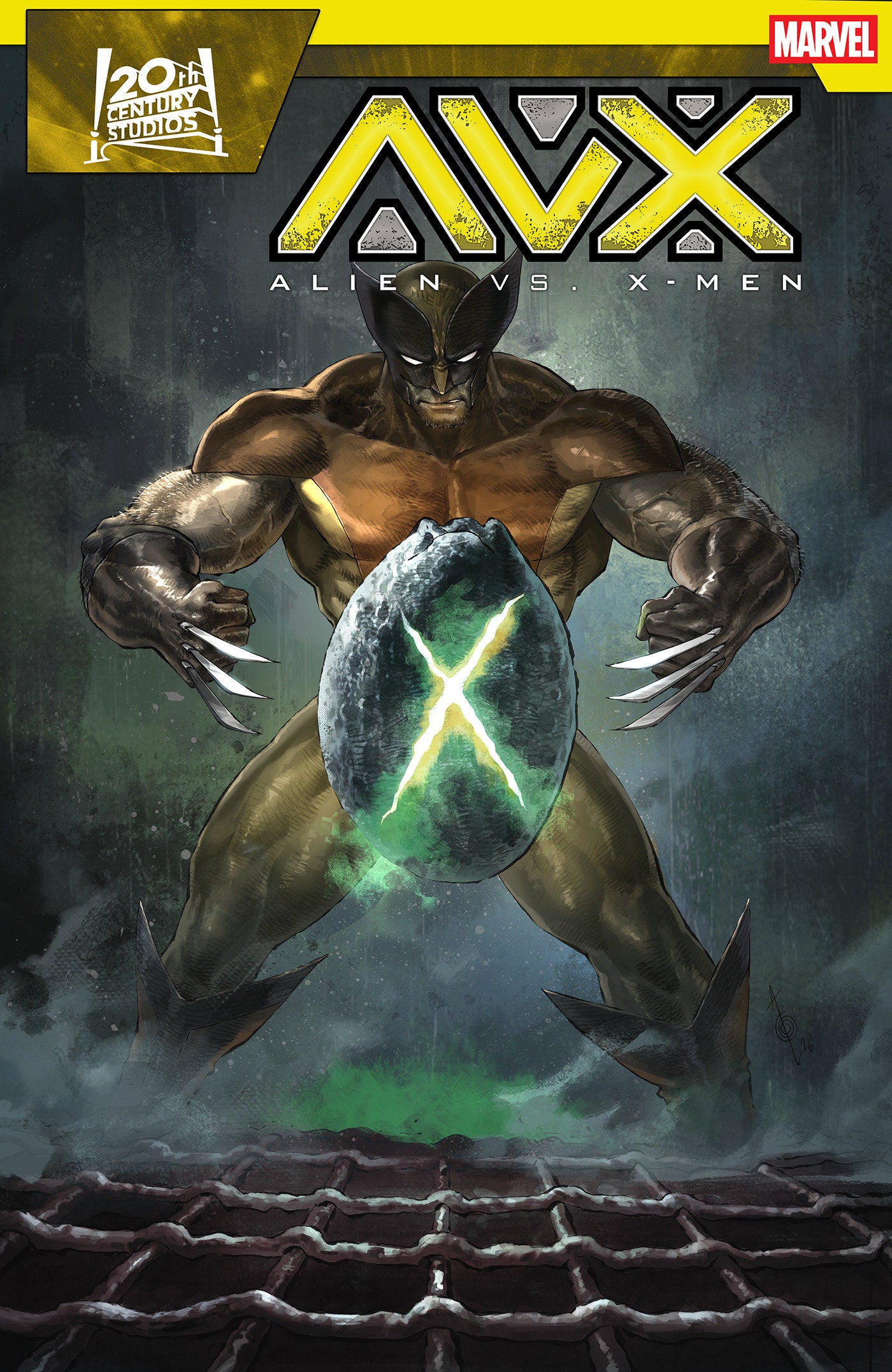 Alien vs. X-Men #1 Alan Quah Poster Homage Variant | Game Master's Emporium (The New GME)