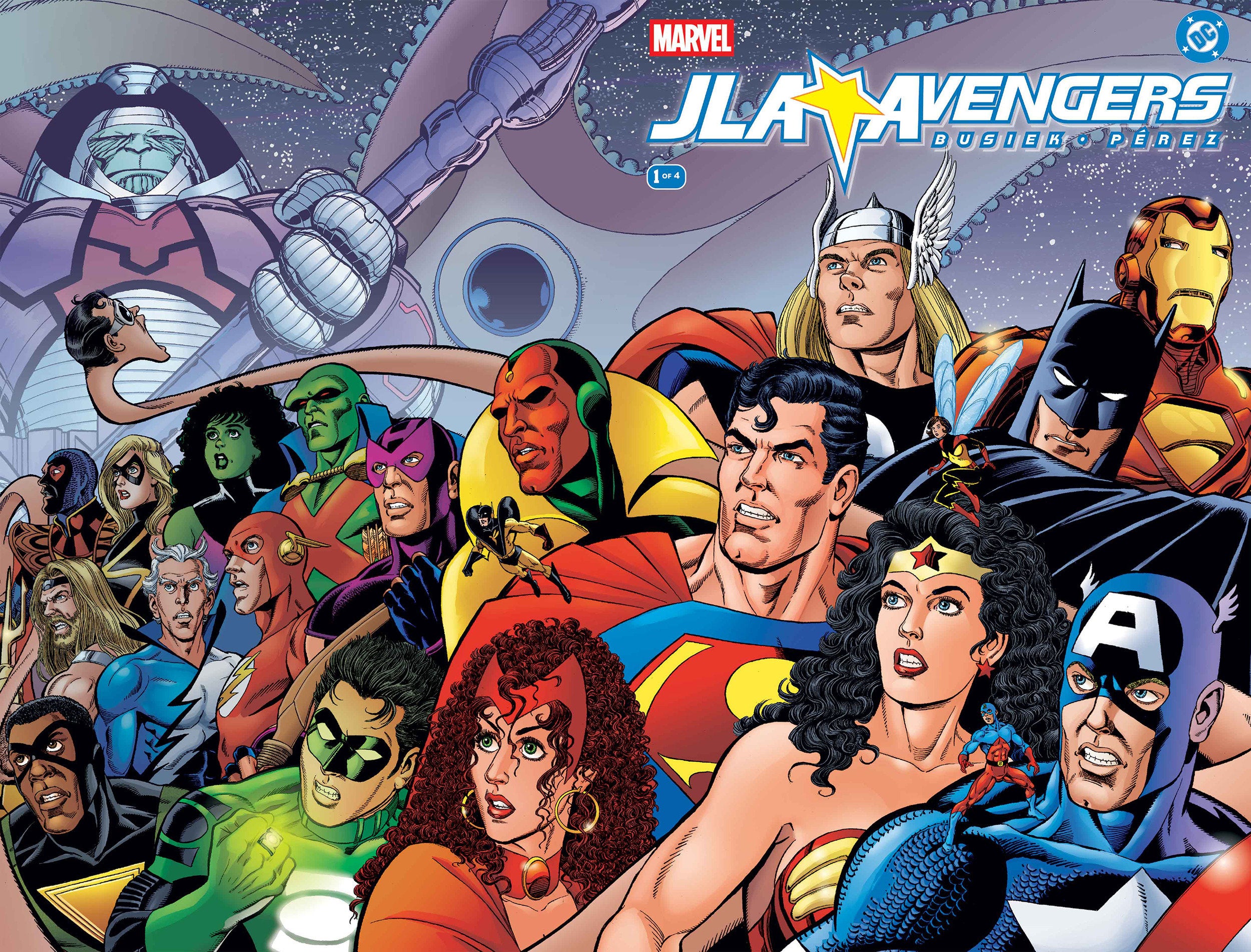 JLA/Avengers #1 Facsimile Edition Wraparound Cover | Game Master's Emporium (The New GME)