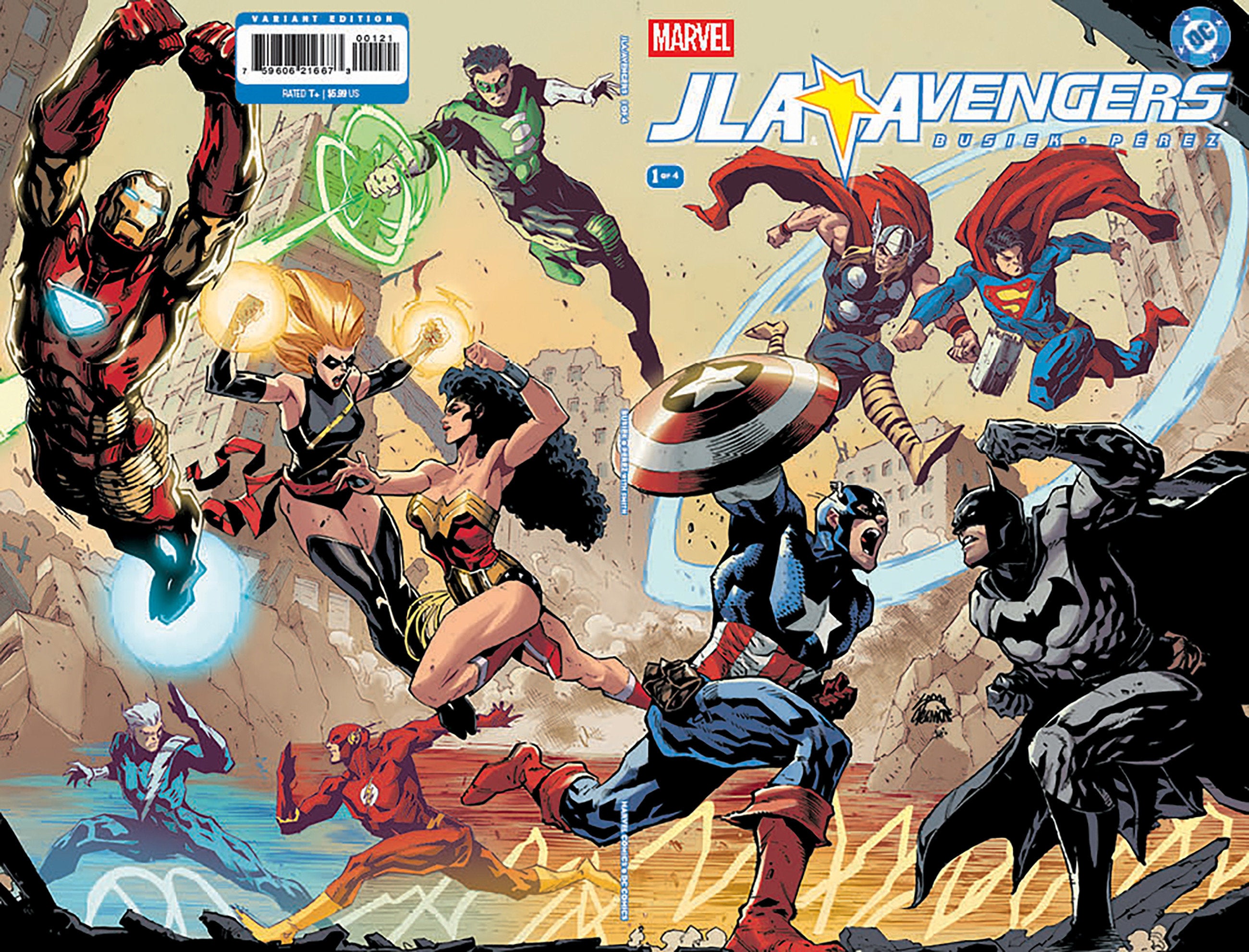 JLA/Avengers #1 Facsimile Edition Ryan Stegman Wraparound Variant | Game Master's Emporium (The New GME)
