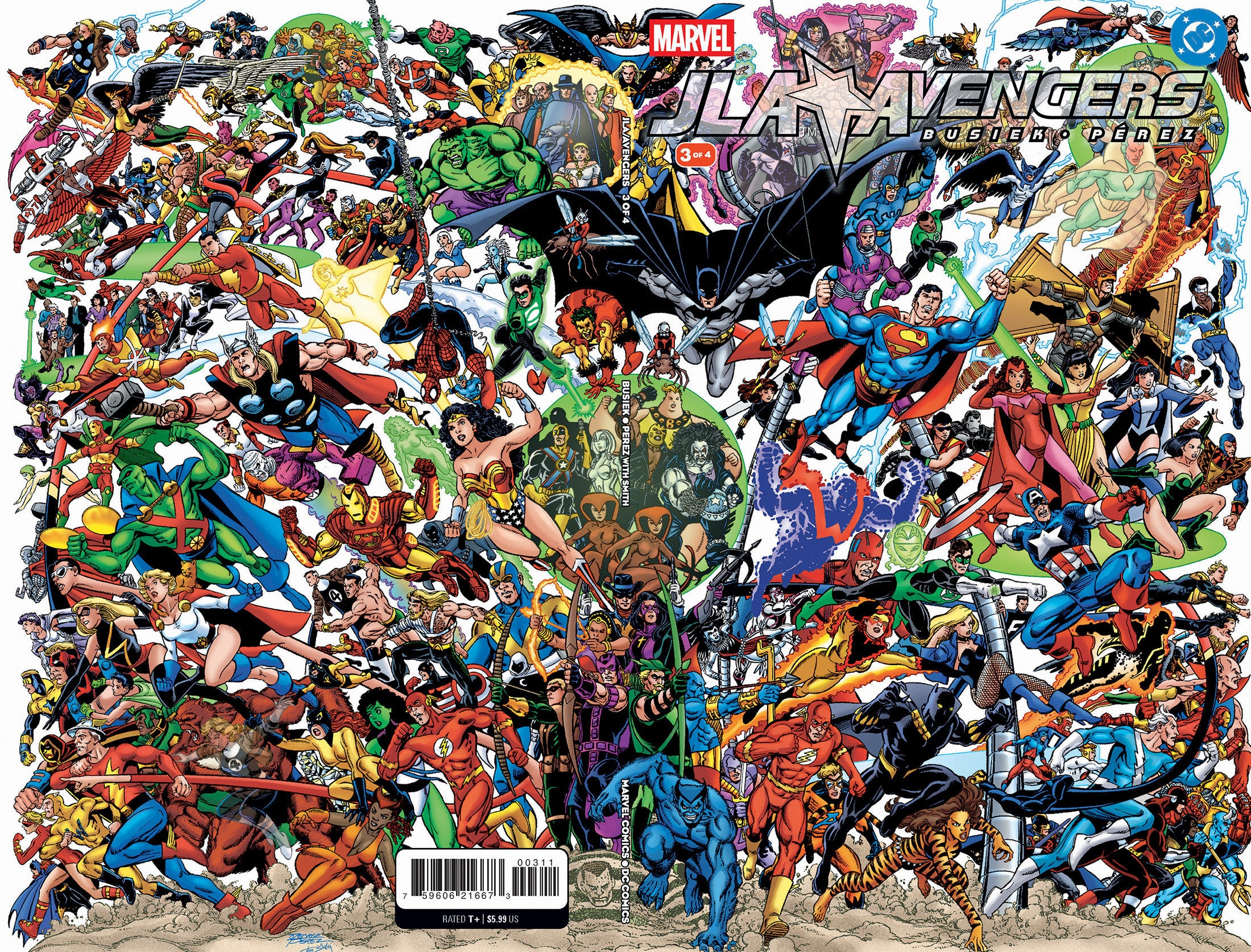 JLA/Avengers #3 Facsimile Edition Wraparound Cover | Game Master's Emporium (The New GME)