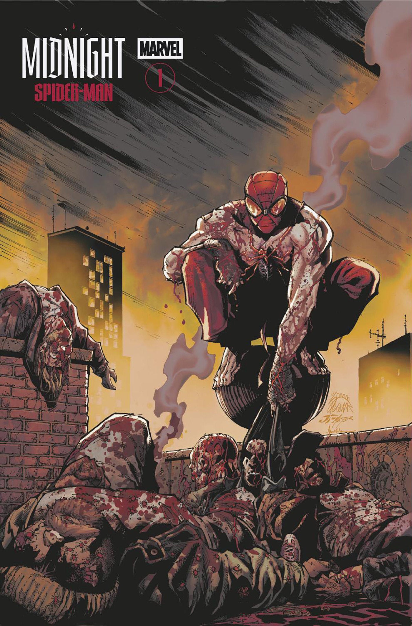 Midnight Spider-Man #1 Cover B Ryan Stegman Midnight Bloodbath Variant | Game Master's Emporium (The New GME)