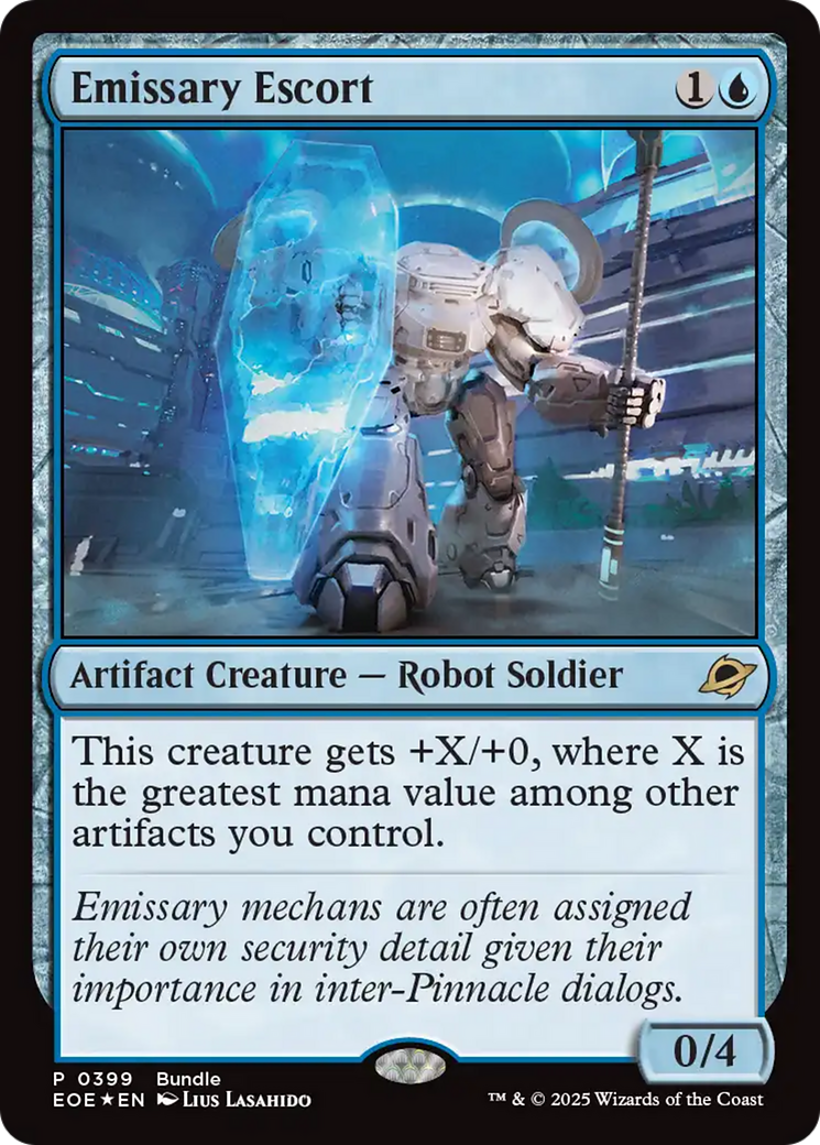 Emissary Escort [Edge of Eternities Promo Pack] | Game Master's Emporium (The New GME)